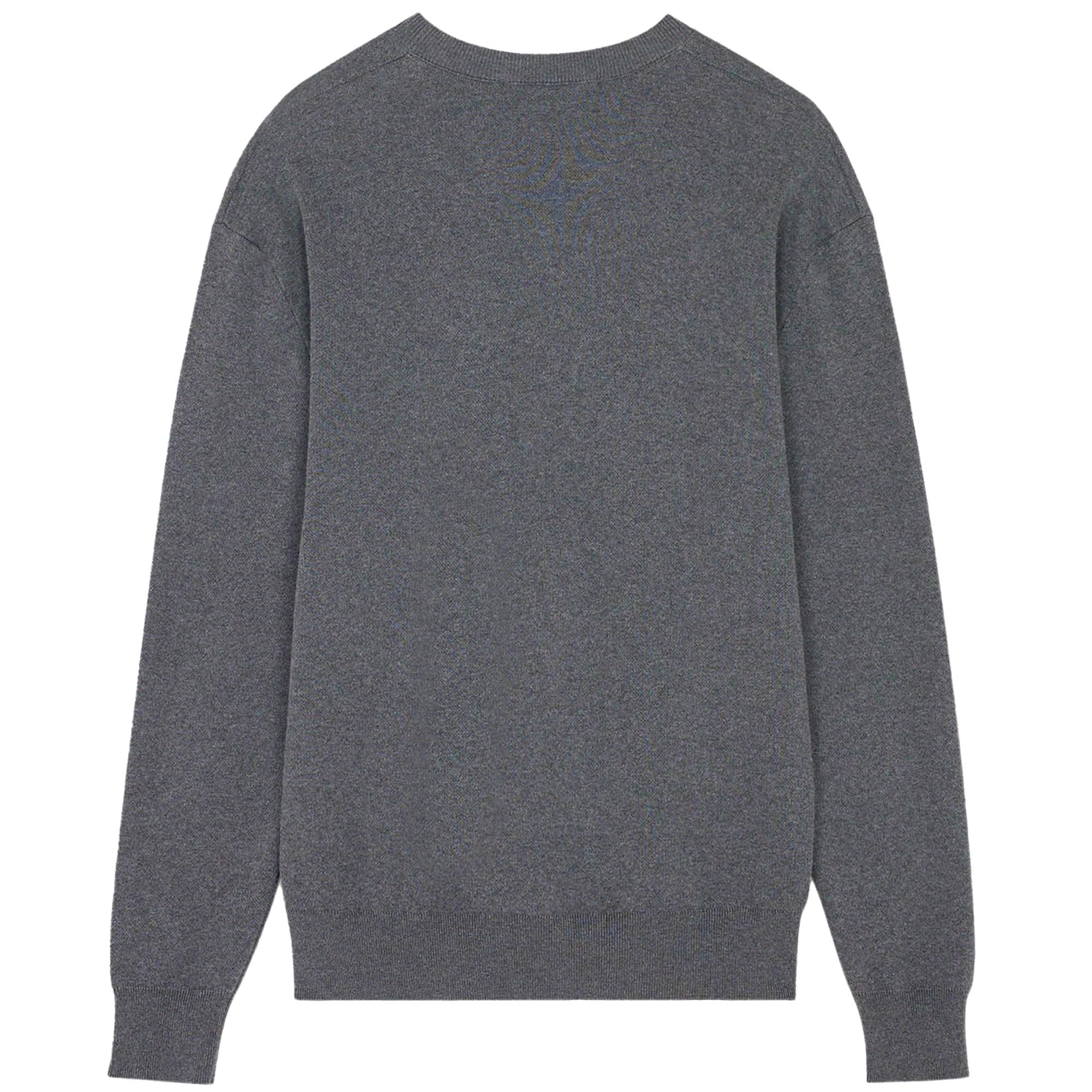 Mini Fox Head Intarsia Comfort Jumper - Dark Grey