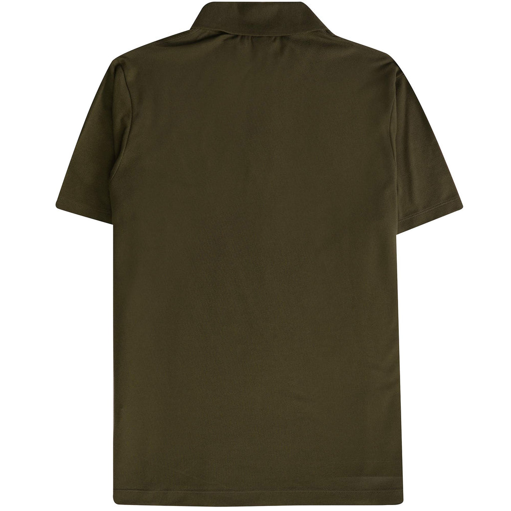 Paul and Shark Logo Polo Shirt - Khaki