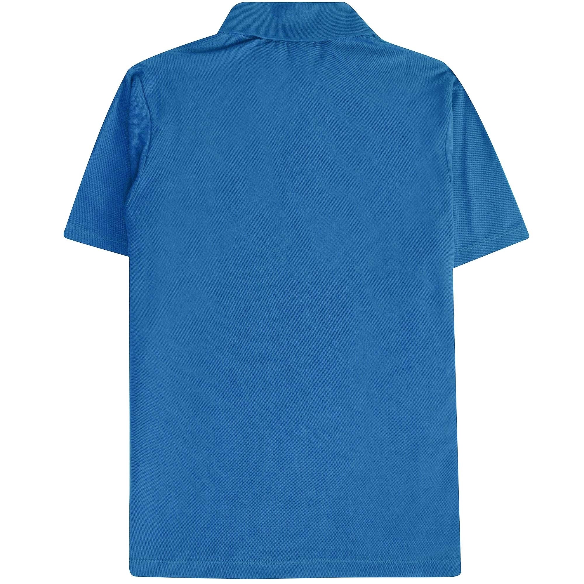 Paul and Shark Logo Polo Shirt - Blue