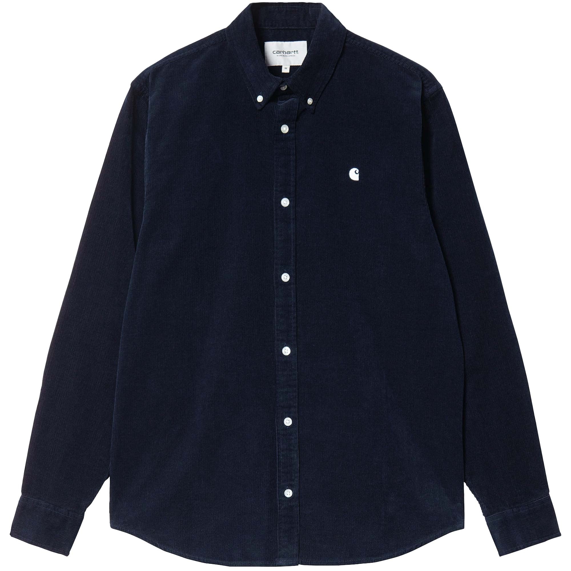 Carhartt WIP Madison Fine Cord Shirt - Dark Navy