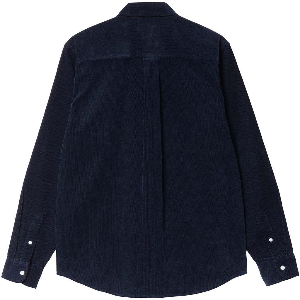 Carhartt WIP Madison Fine Cord Shirt - Dark Navy
