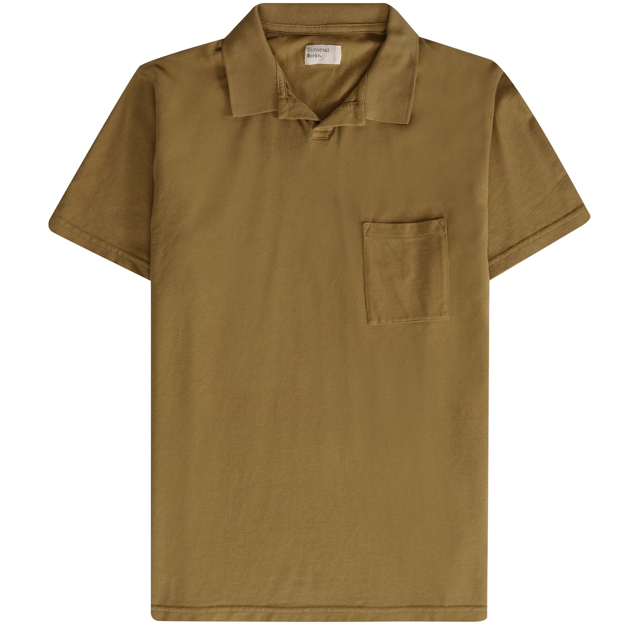 Universal Works Vacation Polo Shirt - Cumin
