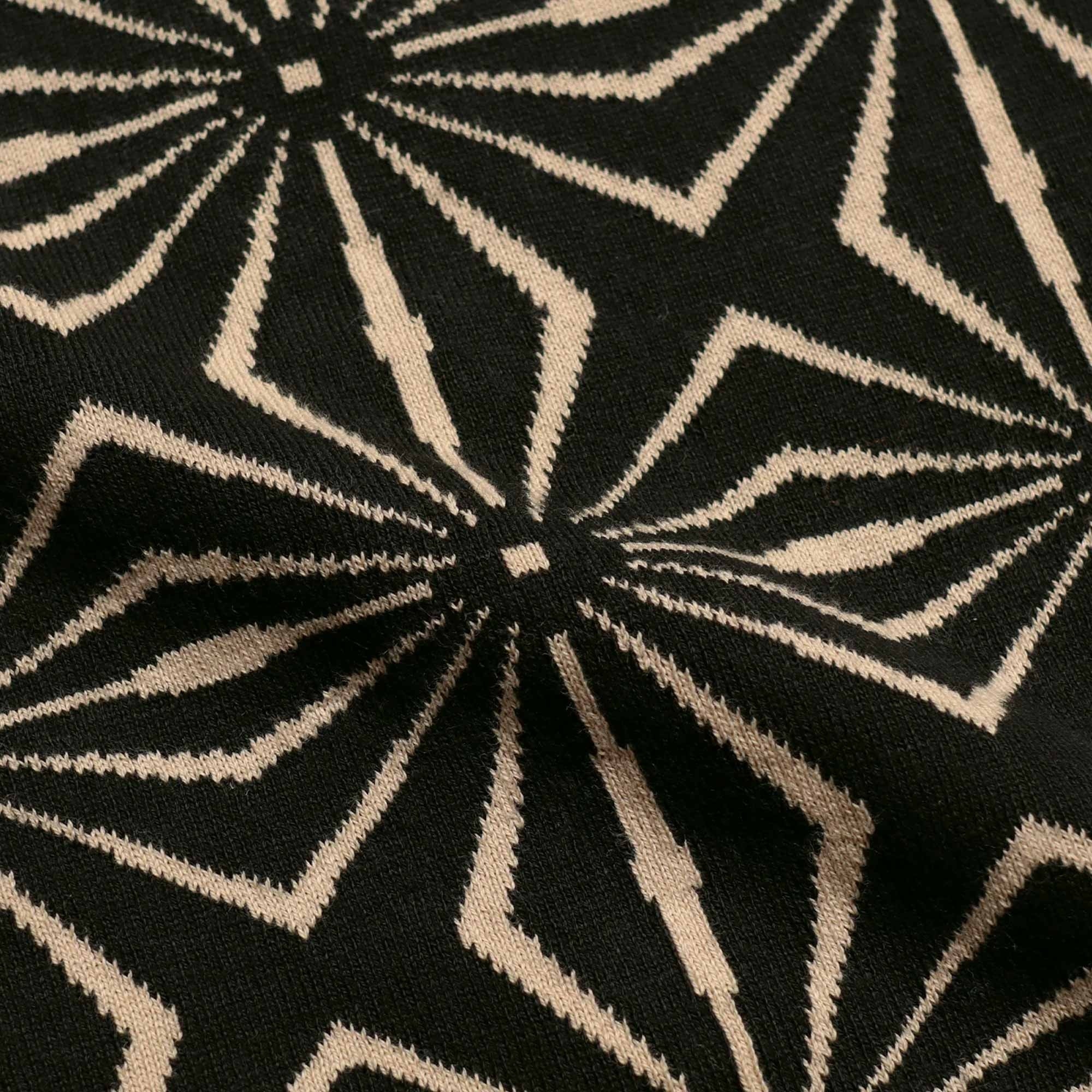 Far Afield Zigger Cardigan - Meteorite Black