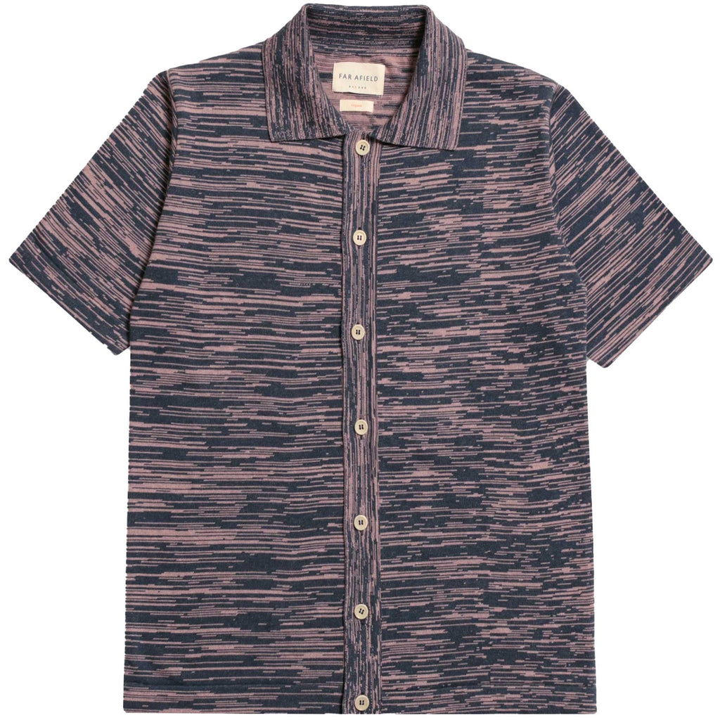 Far Afield Velzy Cardigan - Blue Mauve
