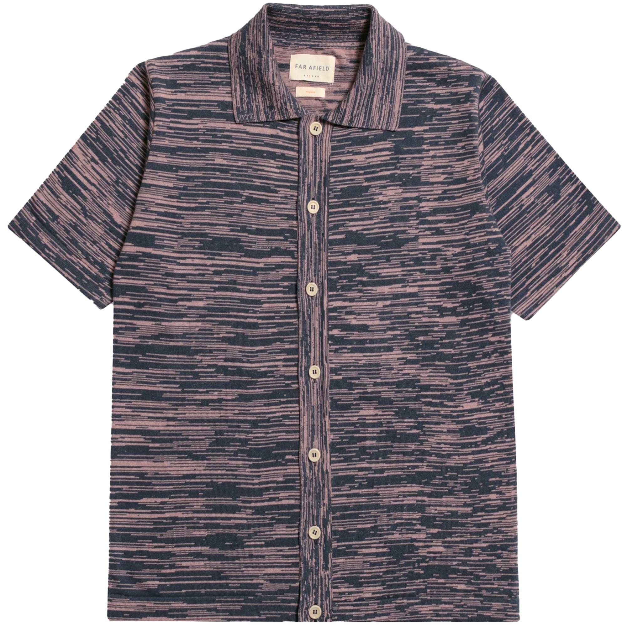 Far Afield Velzy Cardigan - Blue Mauve