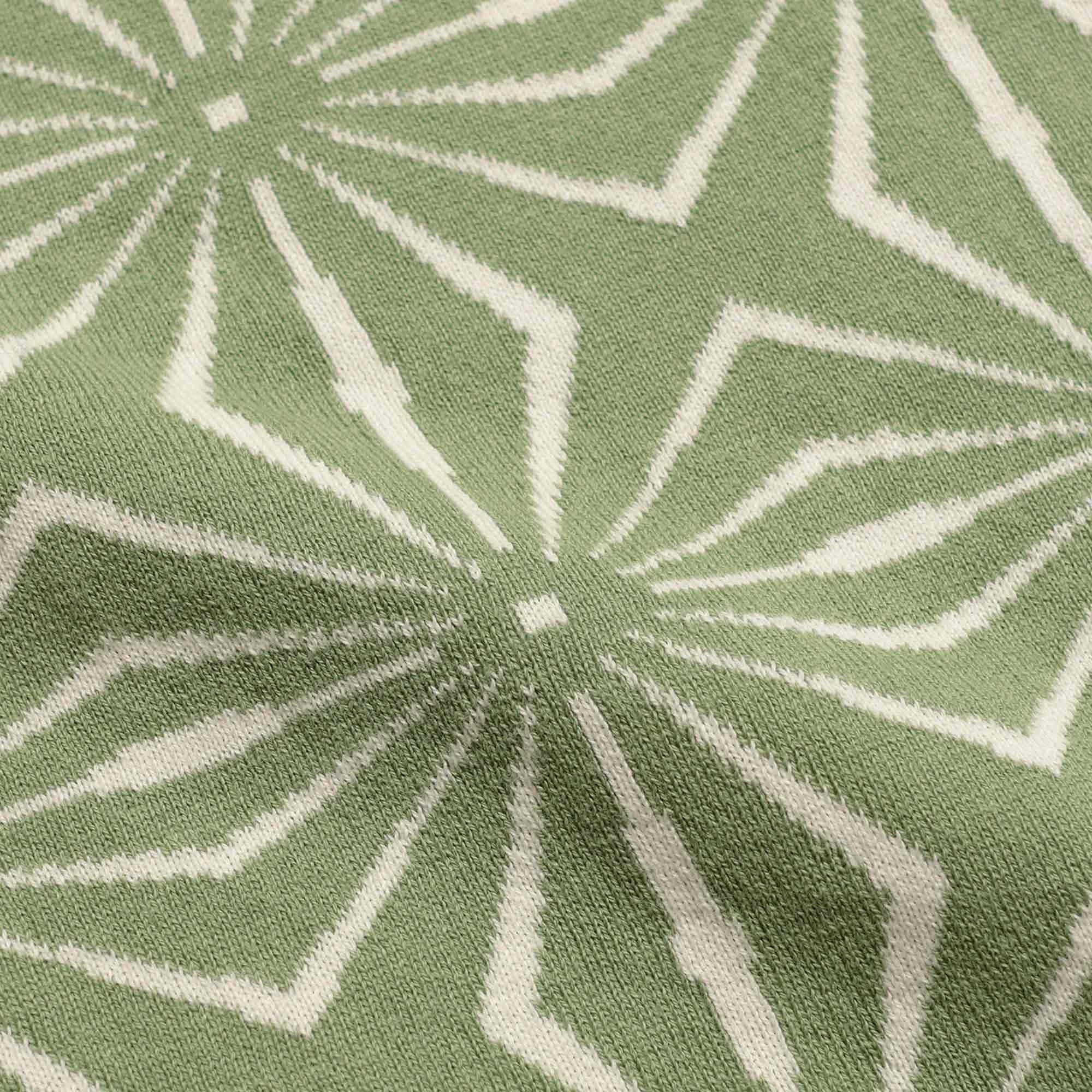 Far Afield Zigger Cardigan - Turf Green