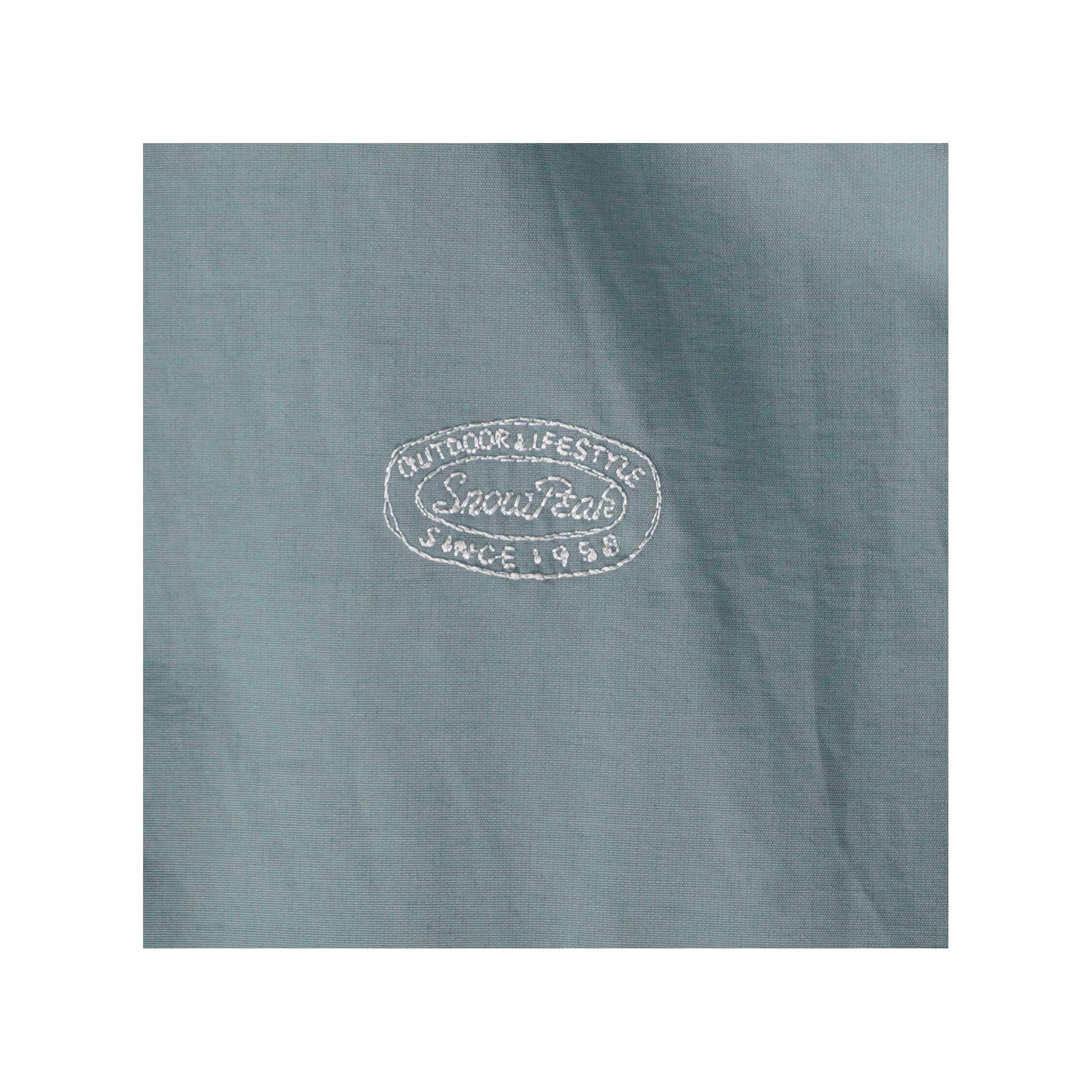 Snow Peak Light Mountain Cloth Parka - Blue