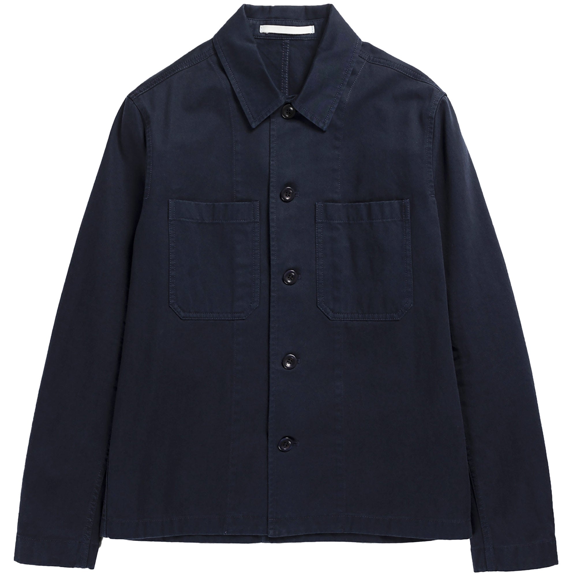 Norse Projects Tyge Broken Twill Jacket - Dark Navy