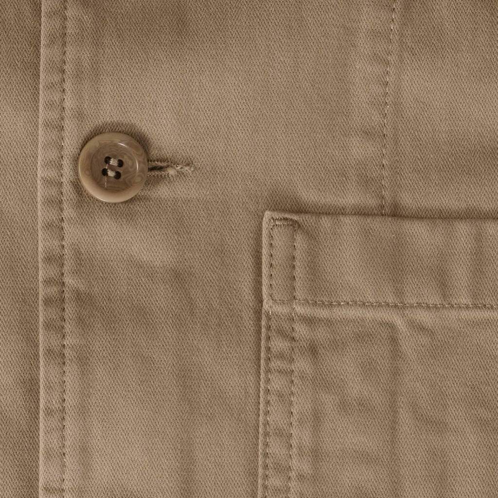 Norse Projects Tyge Broken Twill Jacket - Khaki