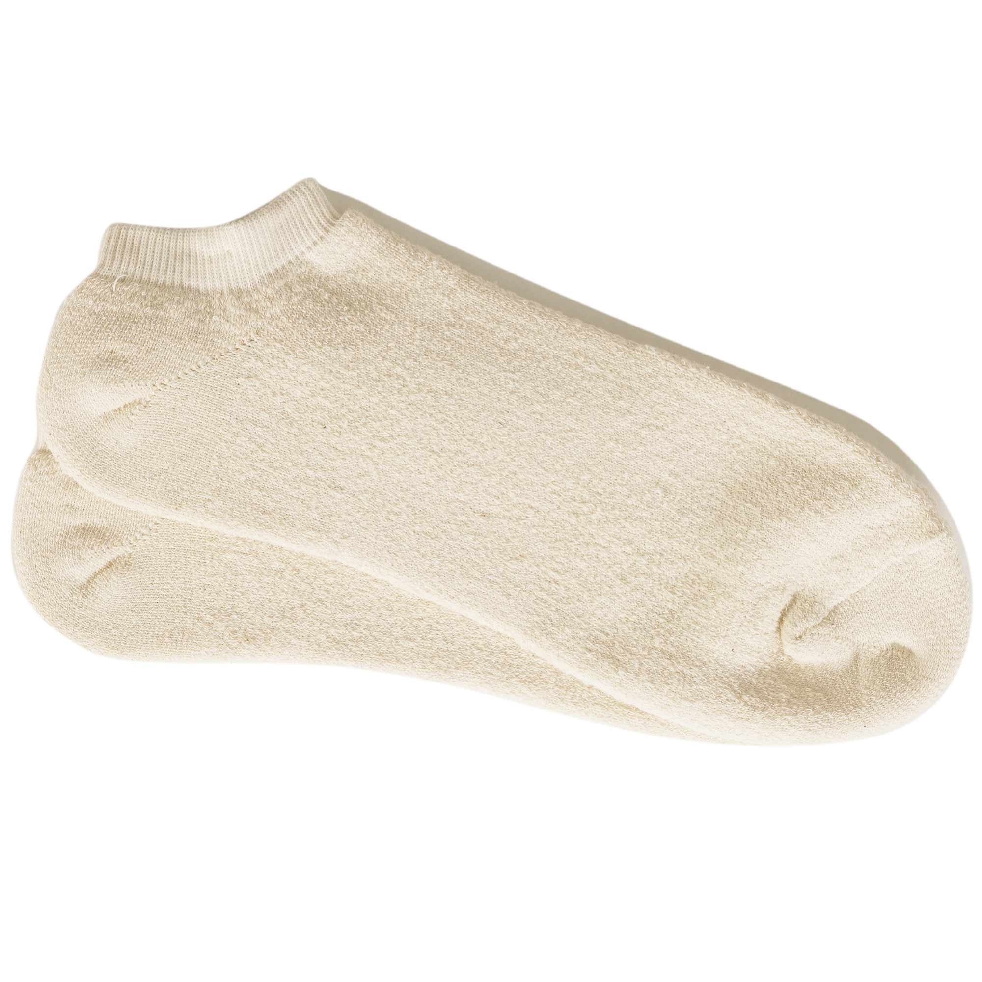 Anonymous Ism OC Pile Ankle Socks - Oatmeal