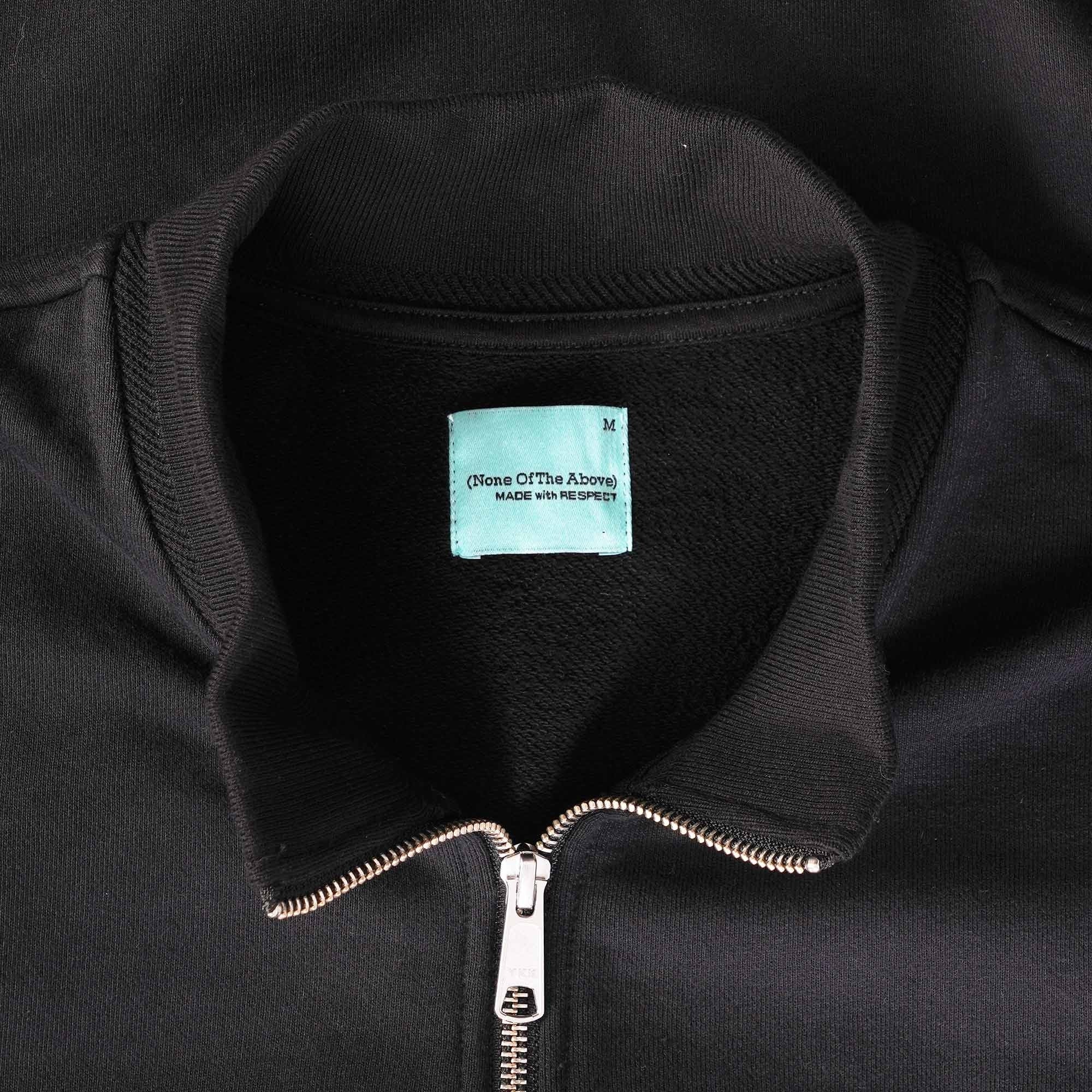 None Of The Above Henry Track Top - Black