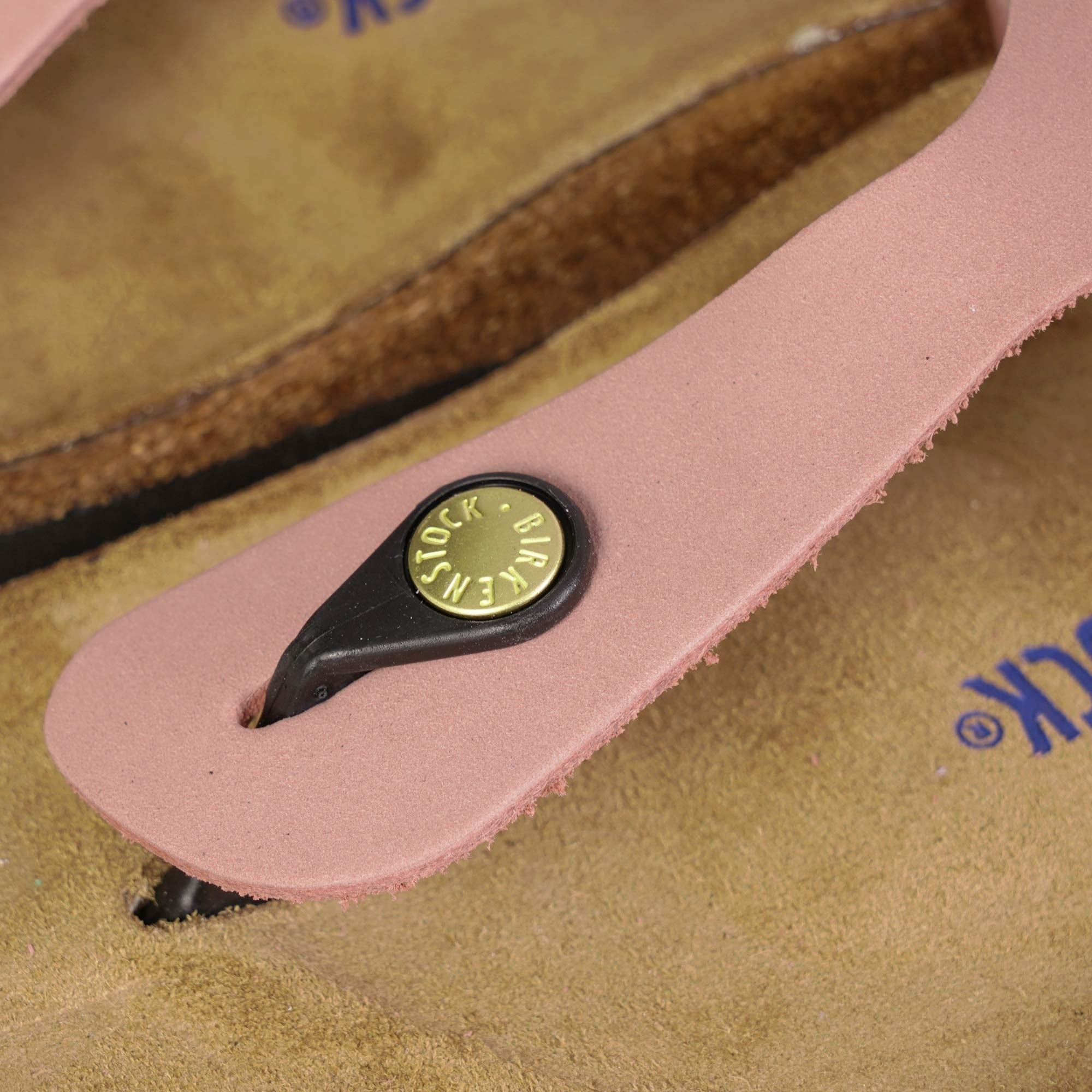 Birkenstock Womens Gizeh Soft Footbed - Old Rose