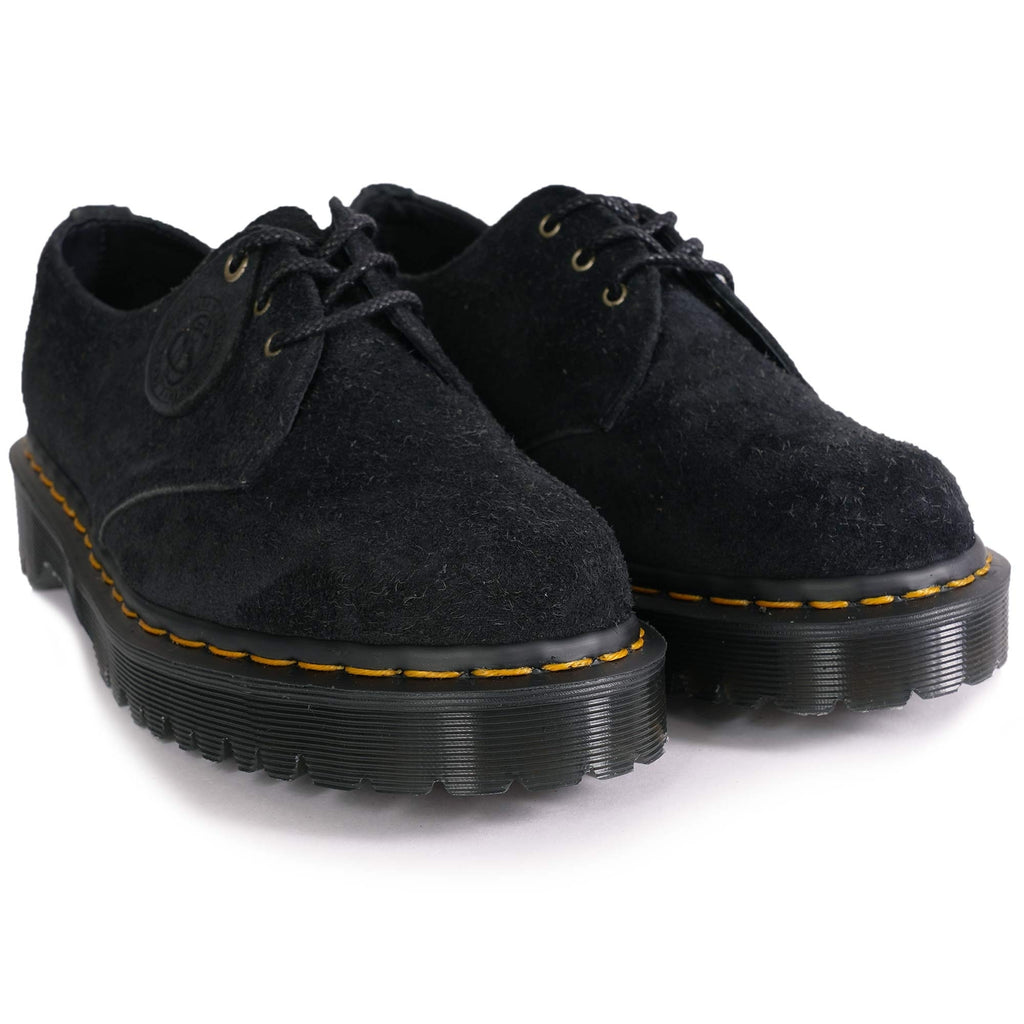 Dr. Martens Made In England 1461 Bex Tufted Suede - Black