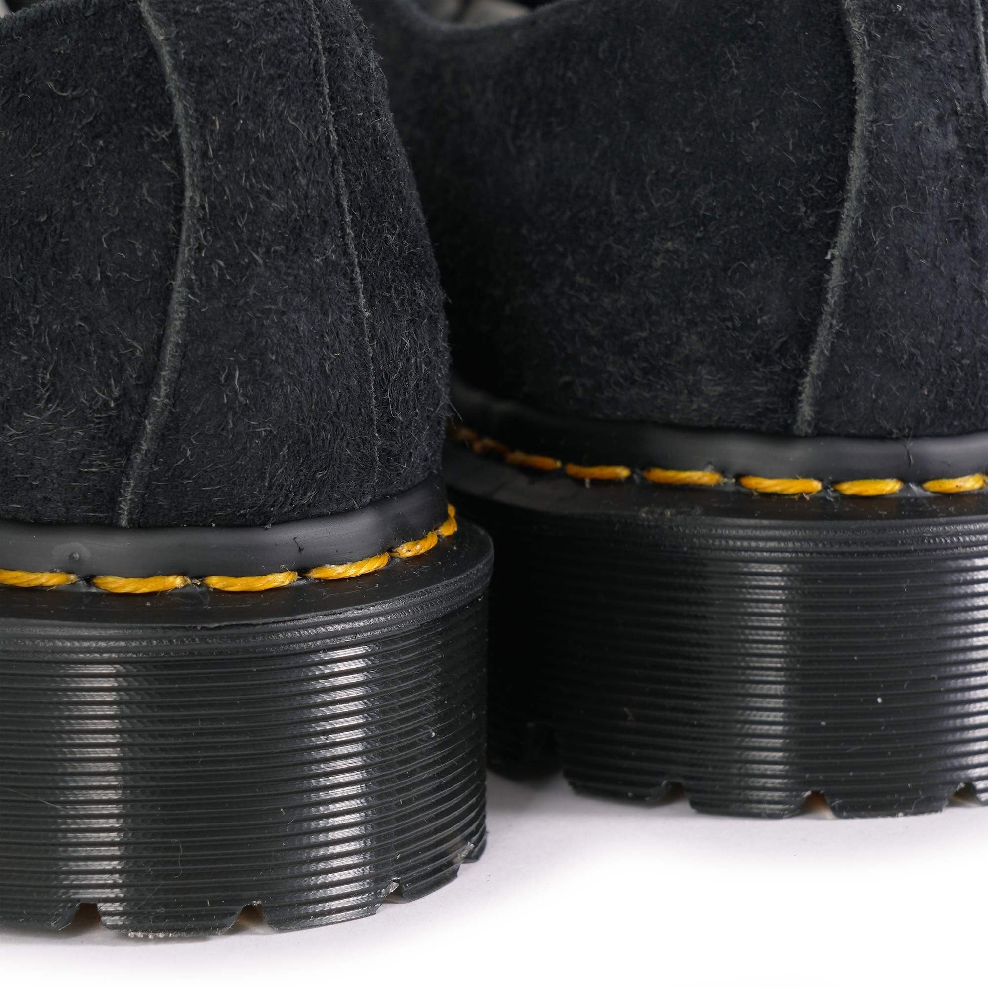 Dr. Martens Made In England 1461 Bex Tufted Suede - Black