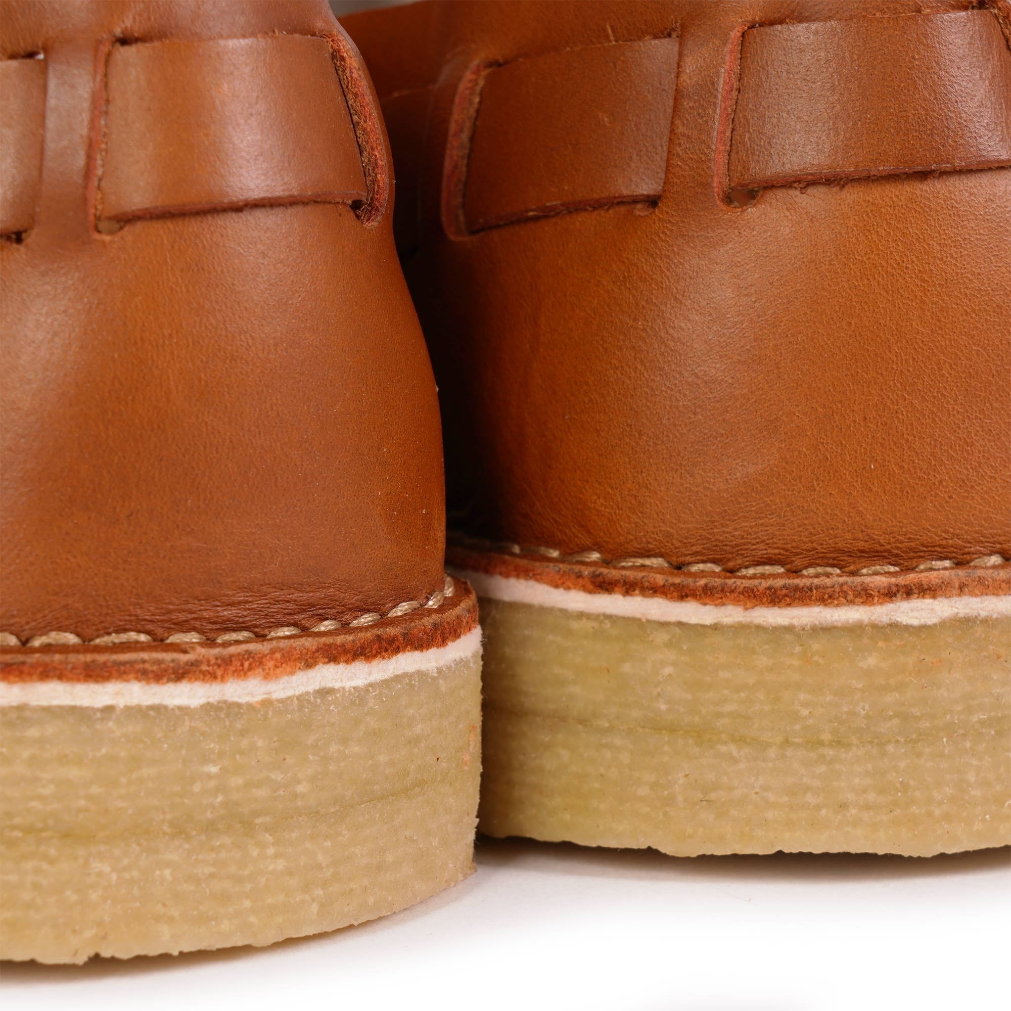 Yogi Corso Leather Buckle Monk Shoes - Burnt Orange