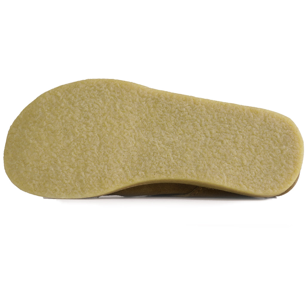 Yogi Caden Centre Seam Suede Shoes - Moss Green