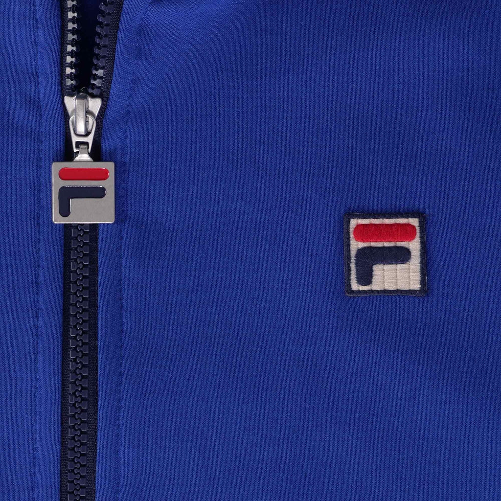 Fila Vintage Settanta Baseball Track Jacket - Bright Blue