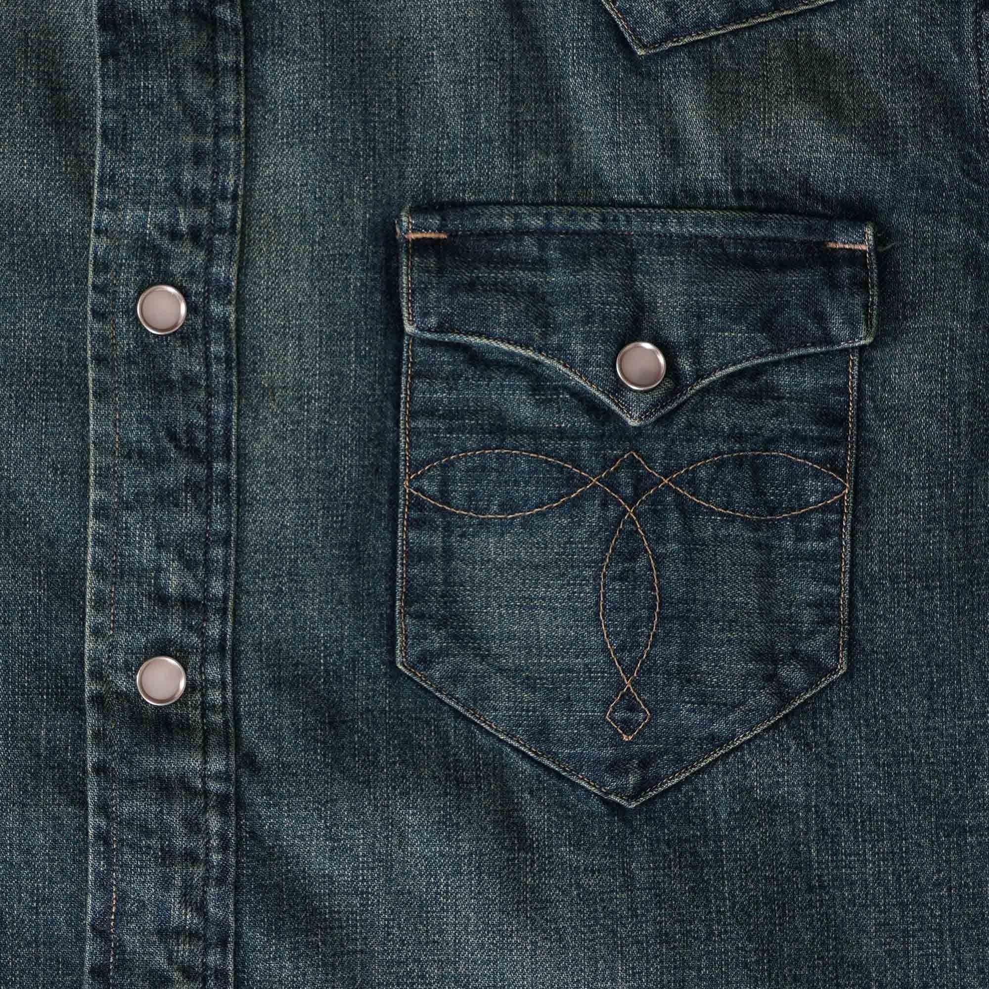 RRL by Ralph Lauren Buffalo Shirt - Denim