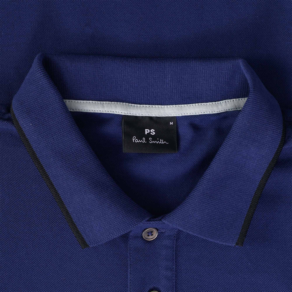Paul Smith Slim-Fit Zebra Logo Polo Shirt - Colbalt
