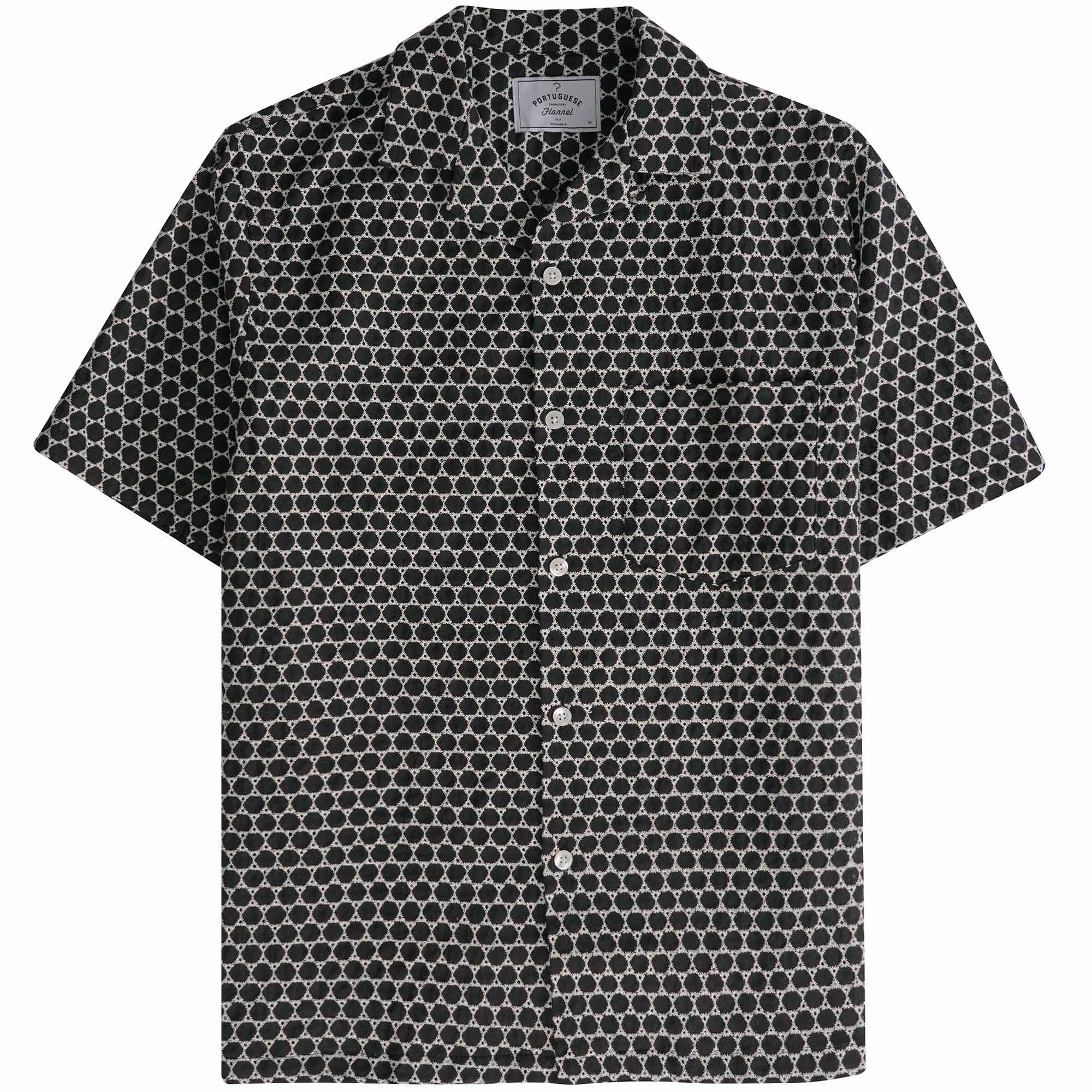 Portuguese Flannel Folc Shirt - Black