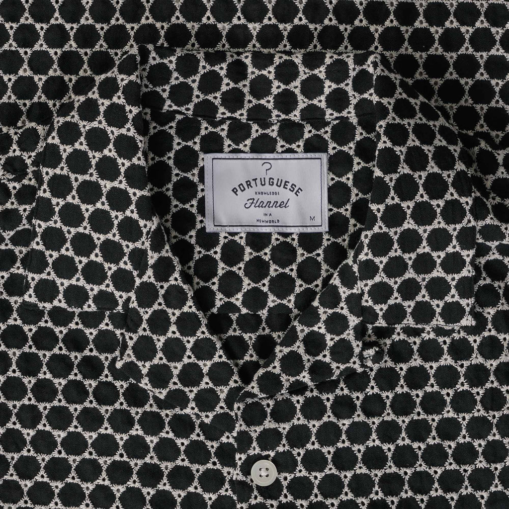 Portuguese Flannel Folc Shirt - Black