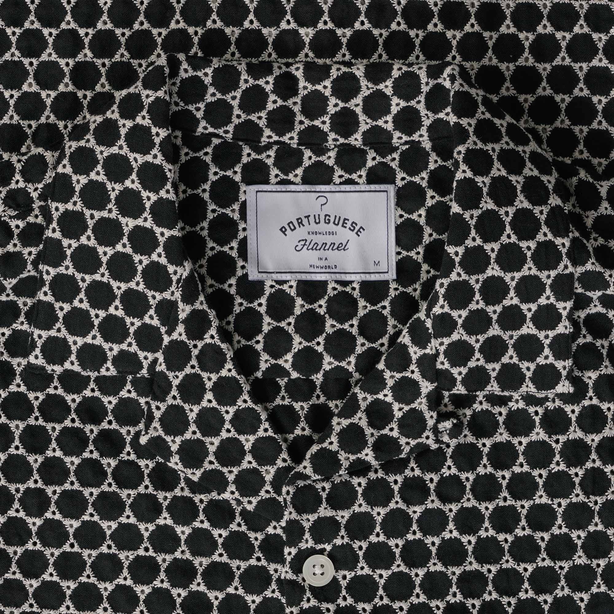 Portuguese Flannel Folc Shirt - Black