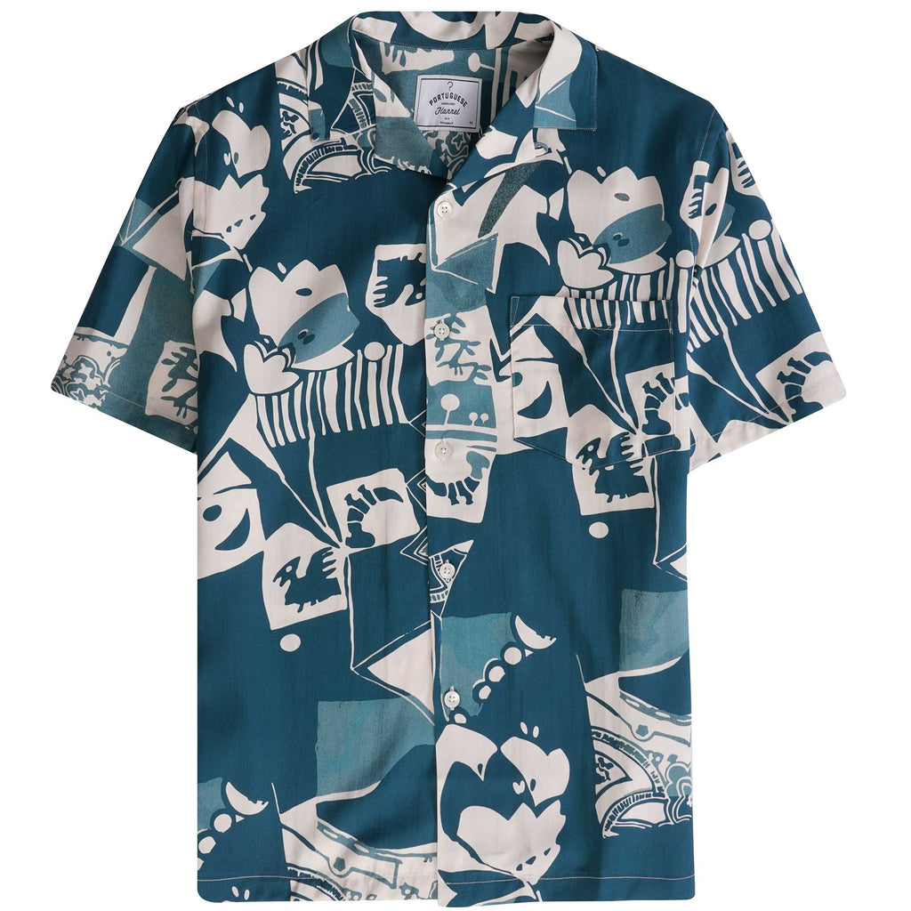 Portuguese Flannel Cuca Shirt - Blue