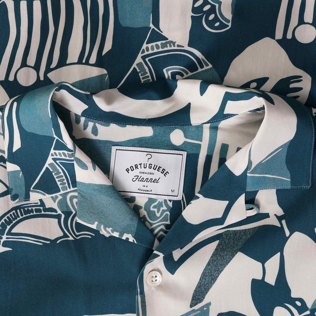 Portuguese Flannel Cuca Shirt - Blue