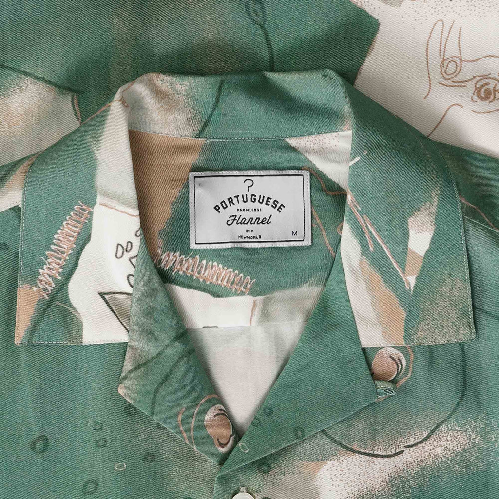 Portuguese Flannel Guache Shirt - Green