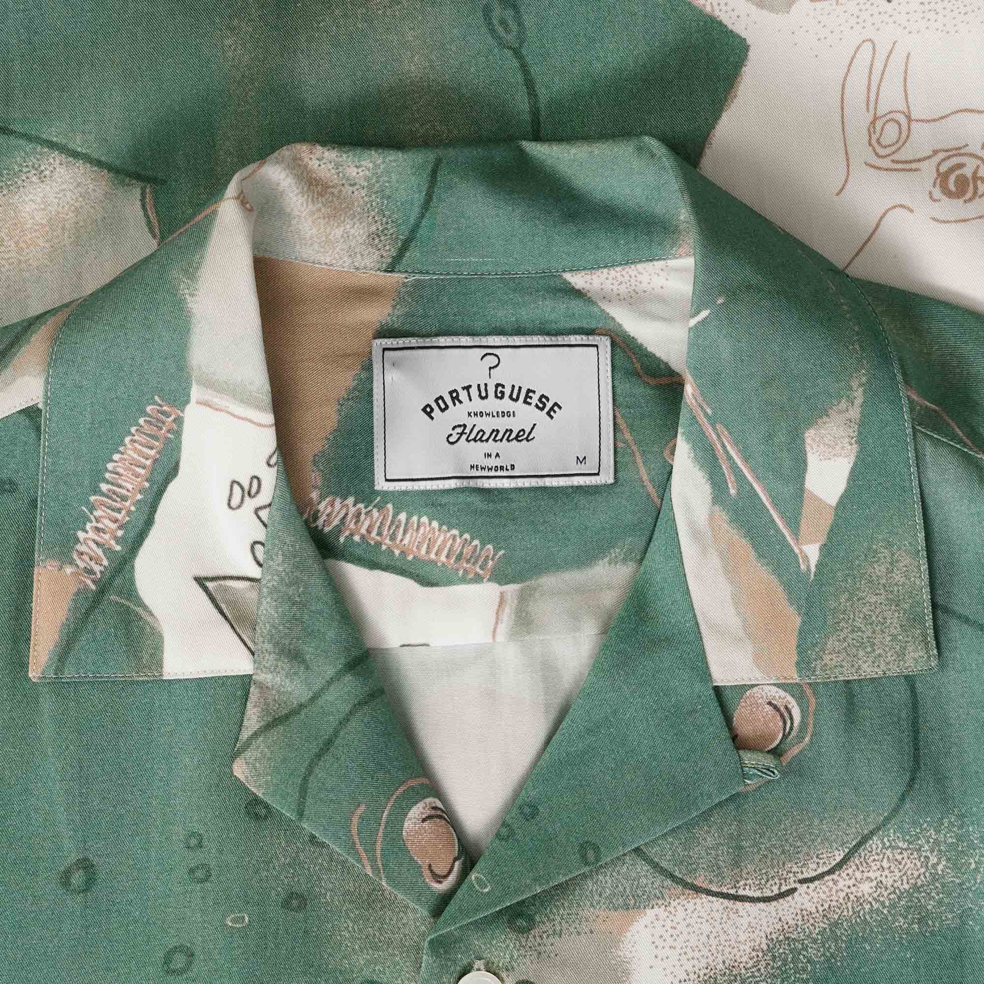 Portuguese Flannel Guache Shirt - Green