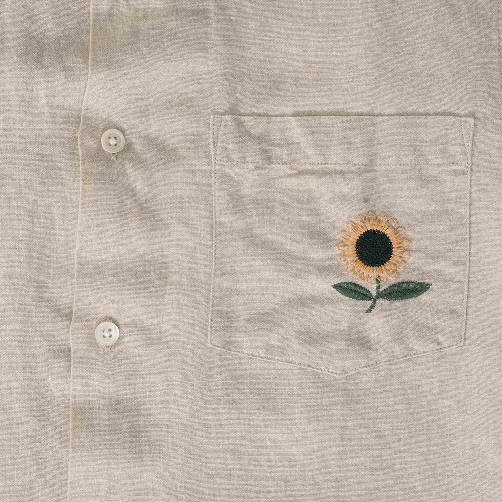 Portuguese Flannel Spring Shirt - Off White