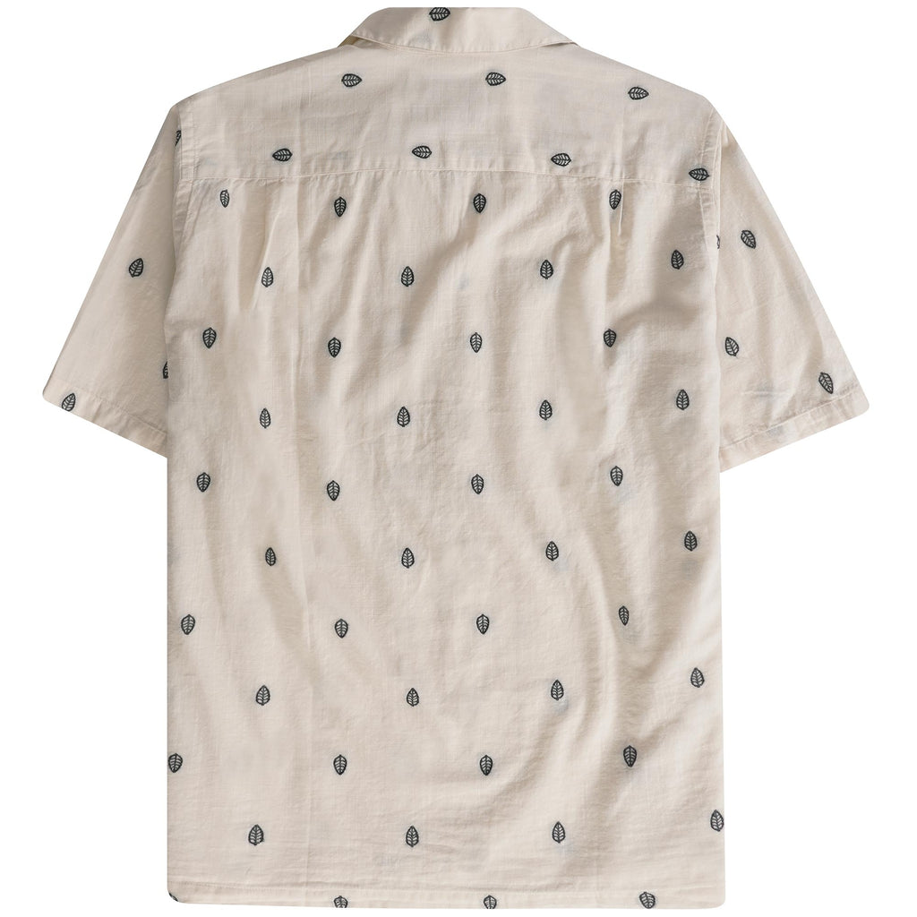 Portuguese Flannel Leaf Shirt - Ecru
