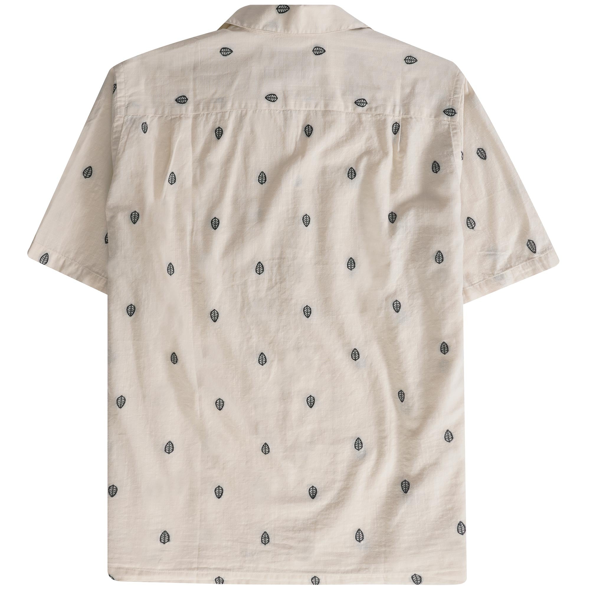 Portuguese Flannel Leaf Shirt - Ecru