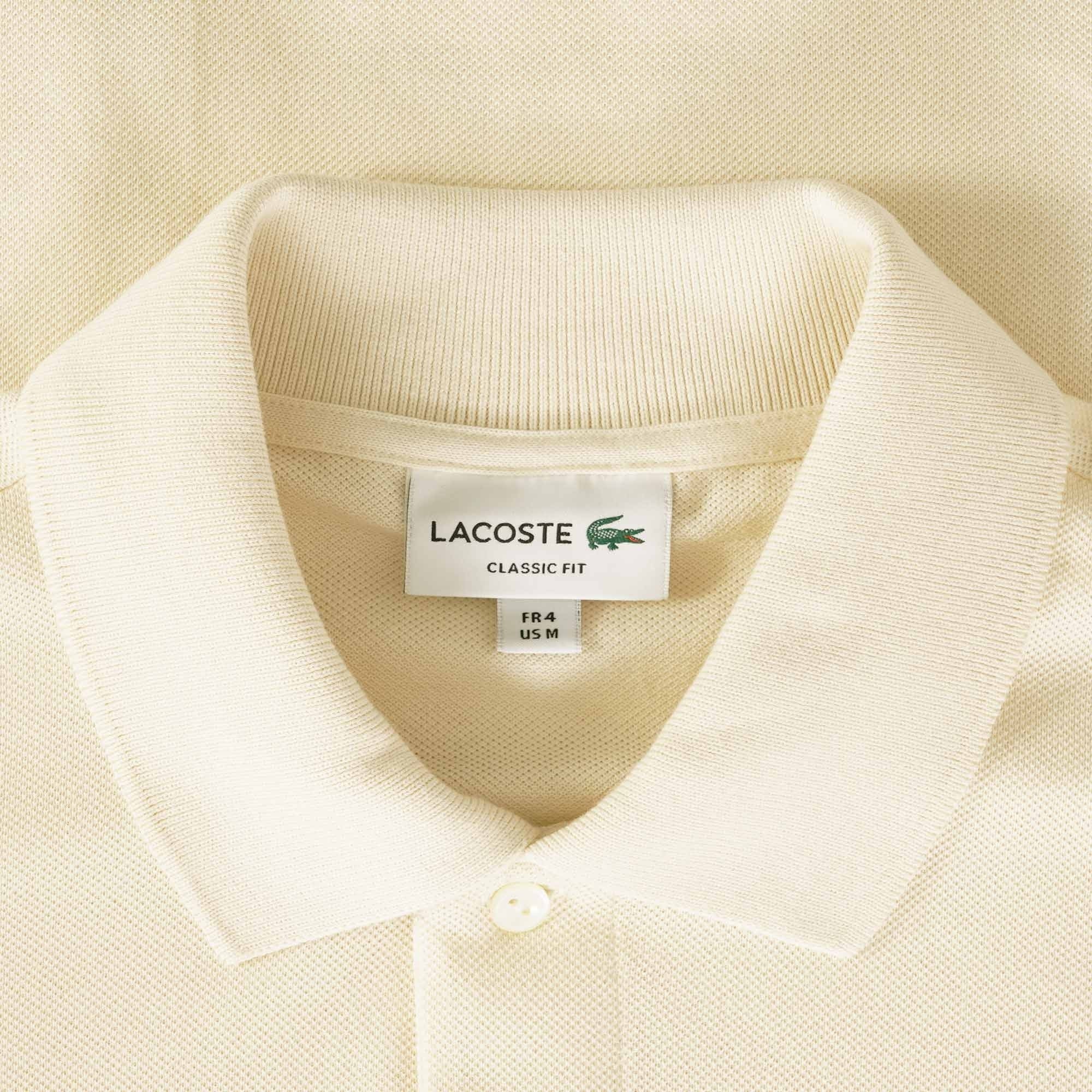 Lacoste Classic Fit Polo Shirt - Ecru