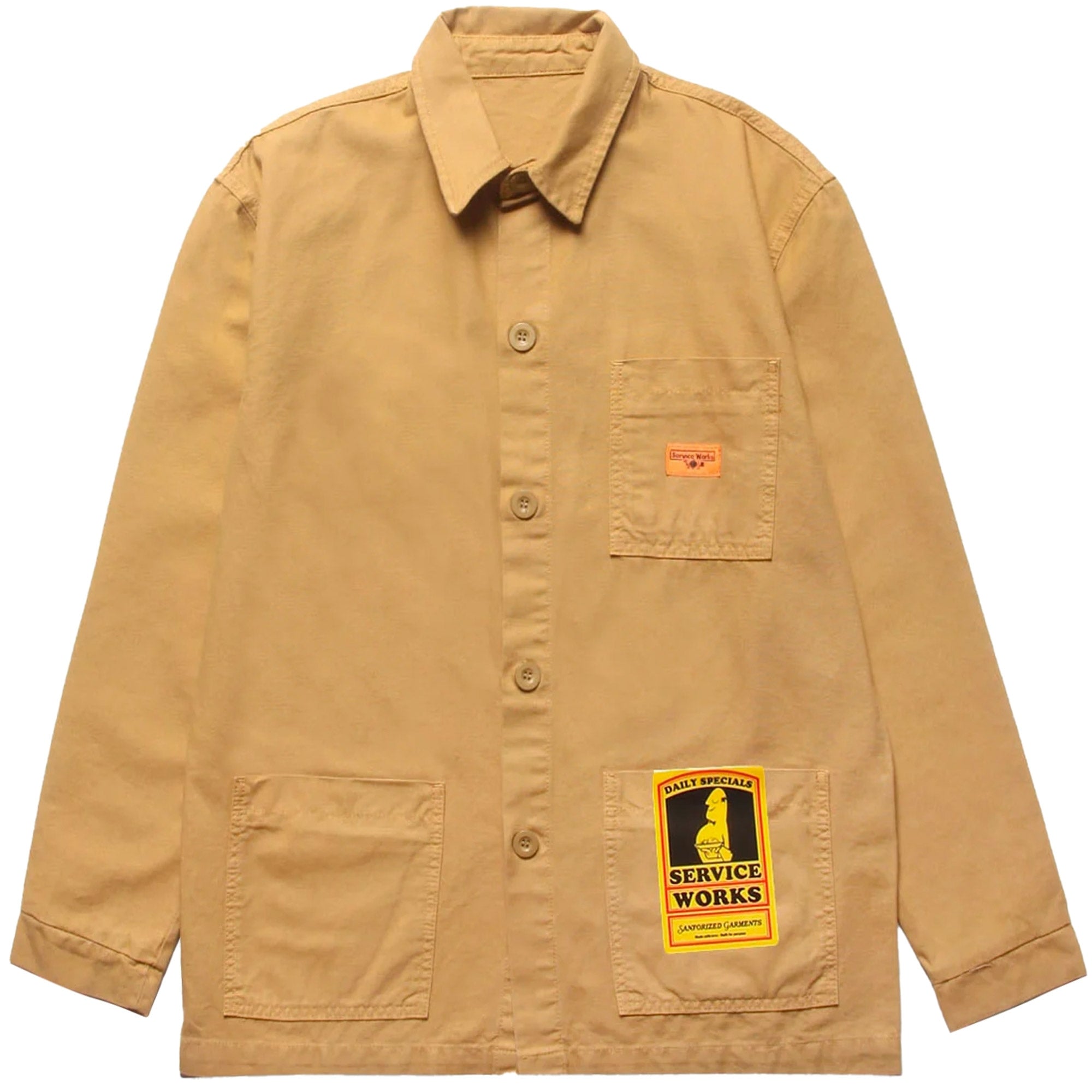 Service Works Classic Coverall Jacket - Tan