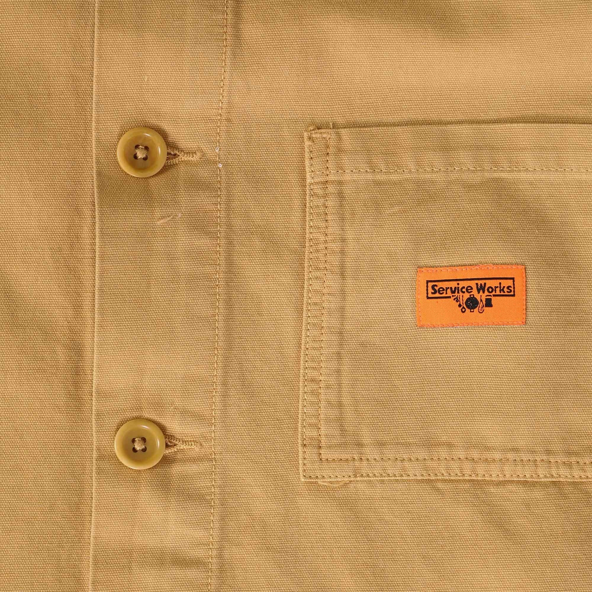 Service Works Classic Coverall Jacket - Tan