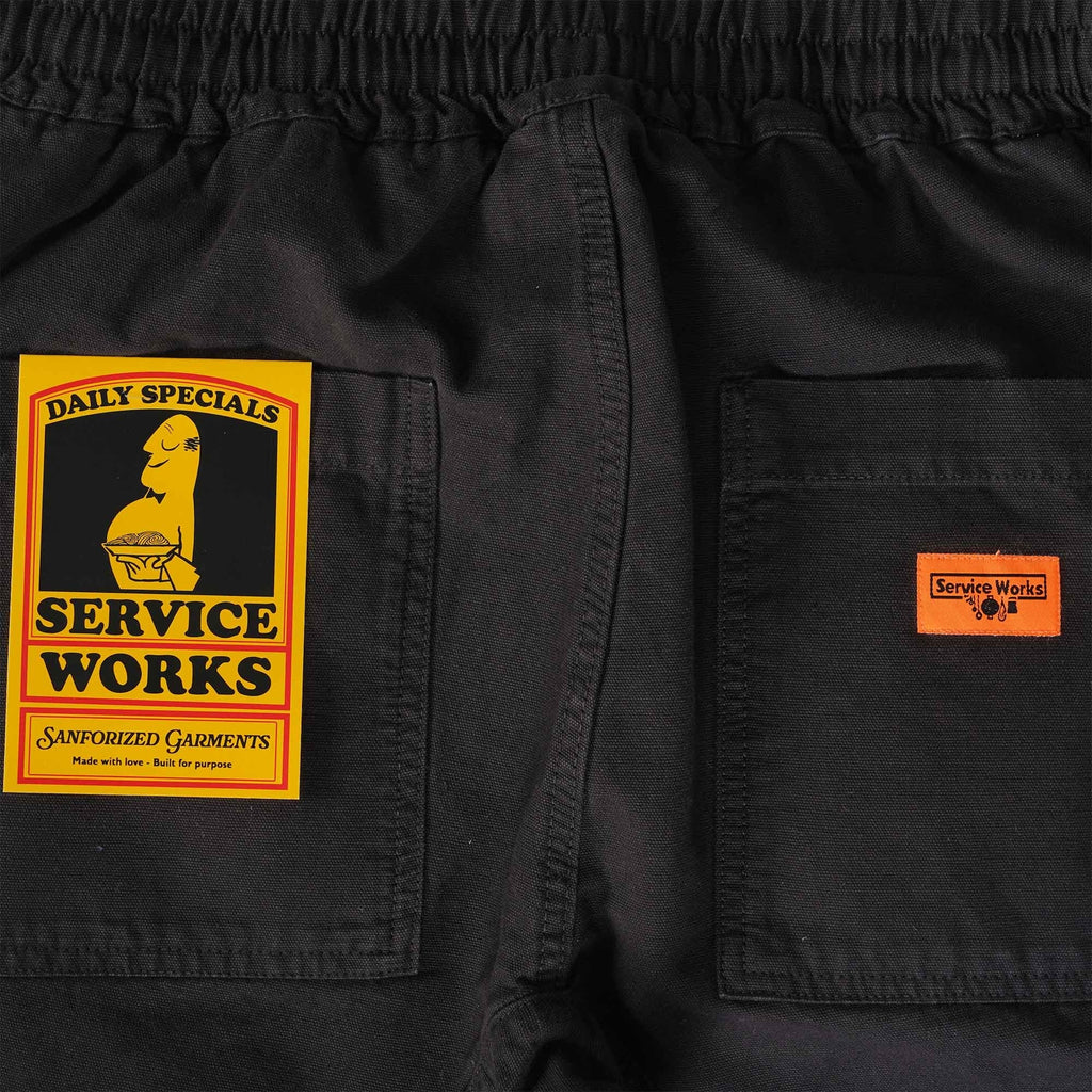 Service Works Classic Chef Pants - Black