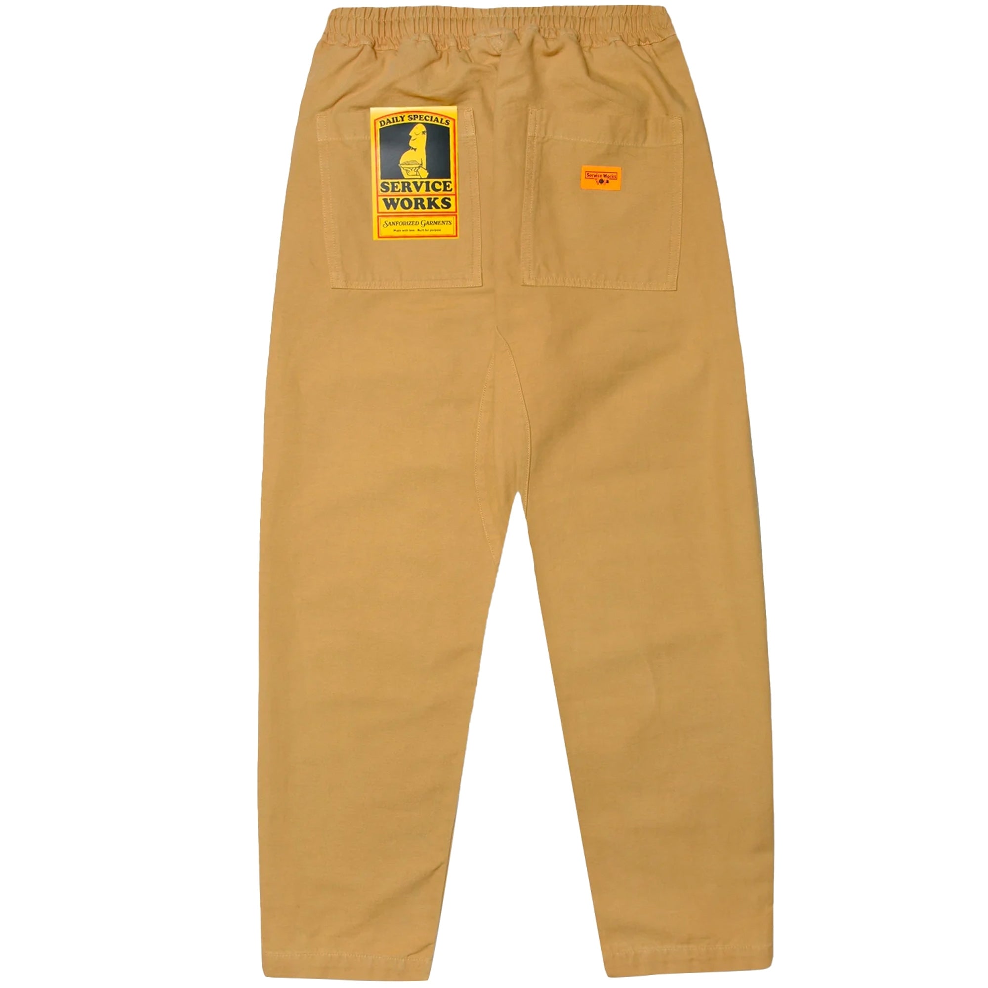 Service Works Classic Chef Pants - Tan