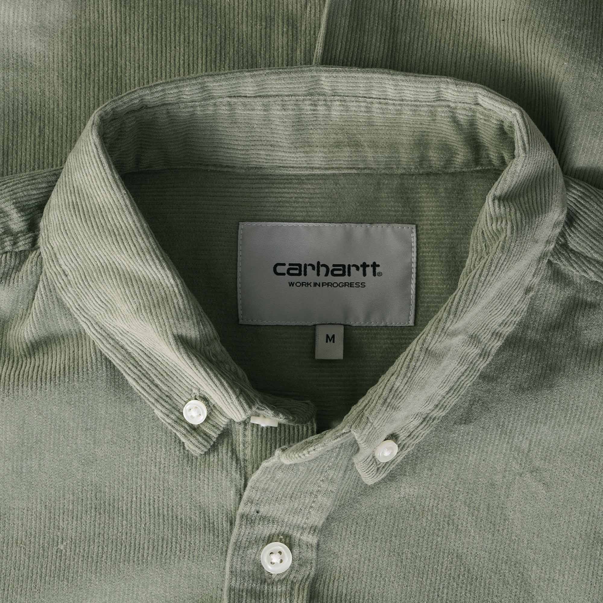 Carhartt WIP Madison Fine Cord Shirt - Yucca
