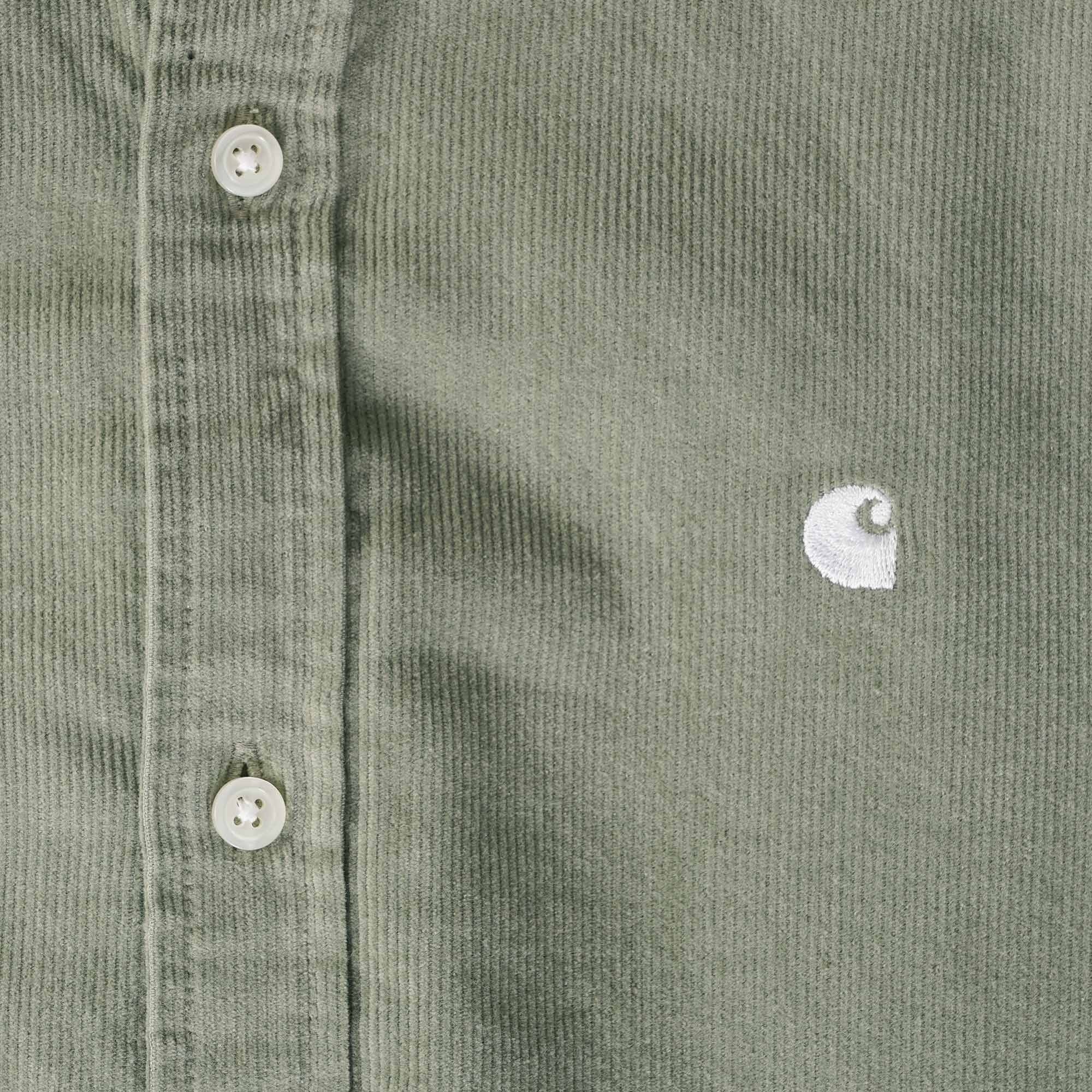 Carhartt WIP Madison Fine Cord Shirt - Yucca