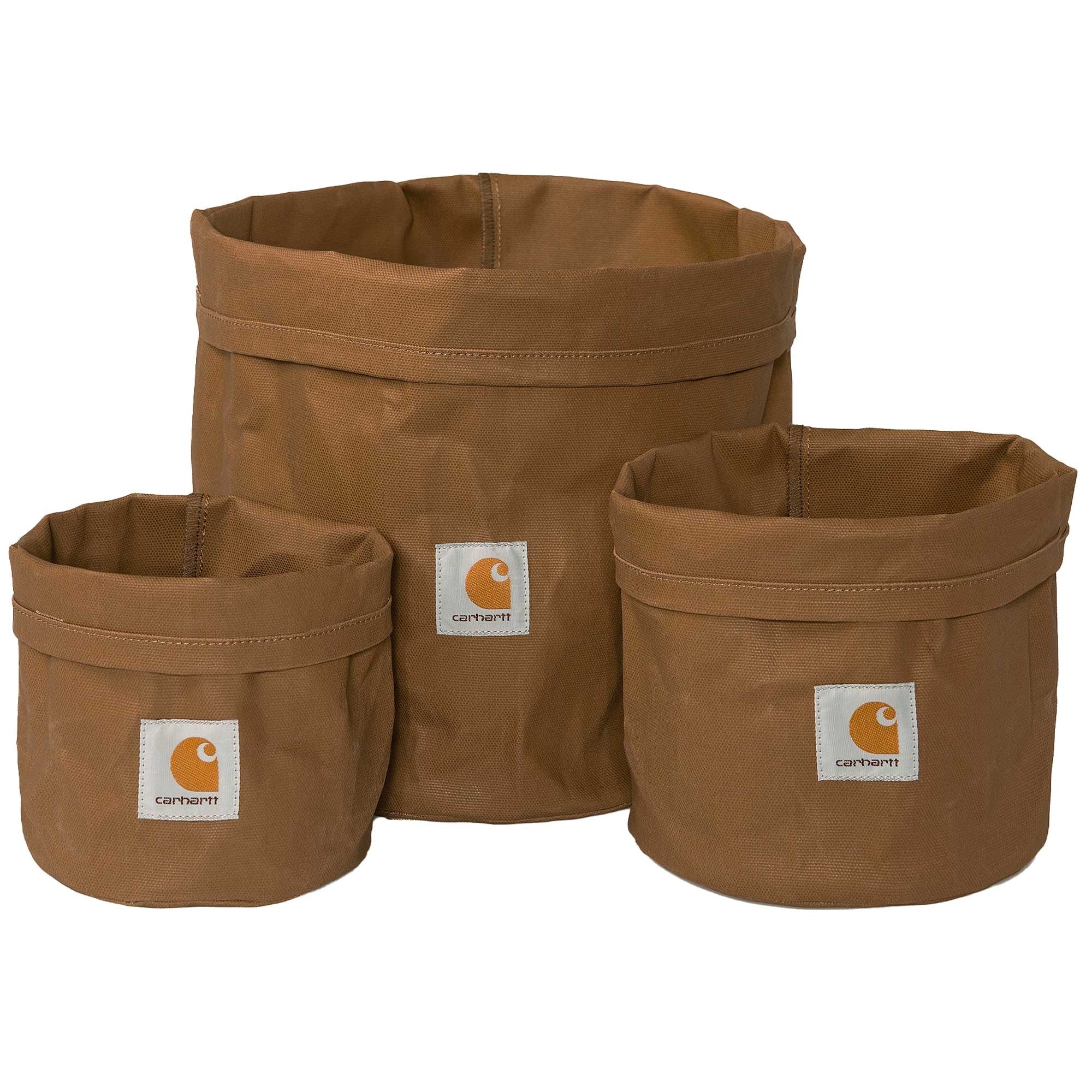 Carhartt WIP Canvas Planter Set - Hamilton Brown