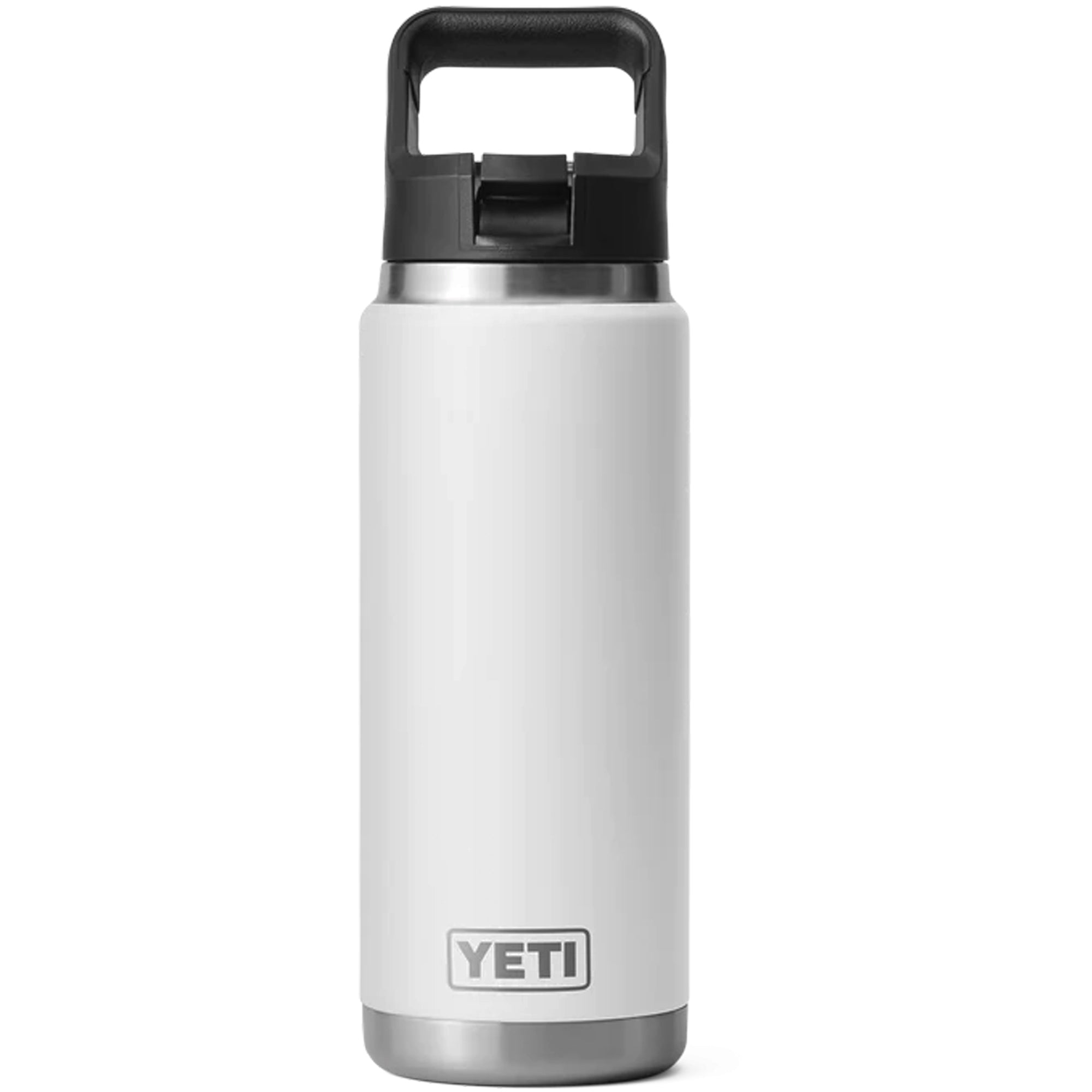 Yeti 26oz Rambler with Straw Cap - White