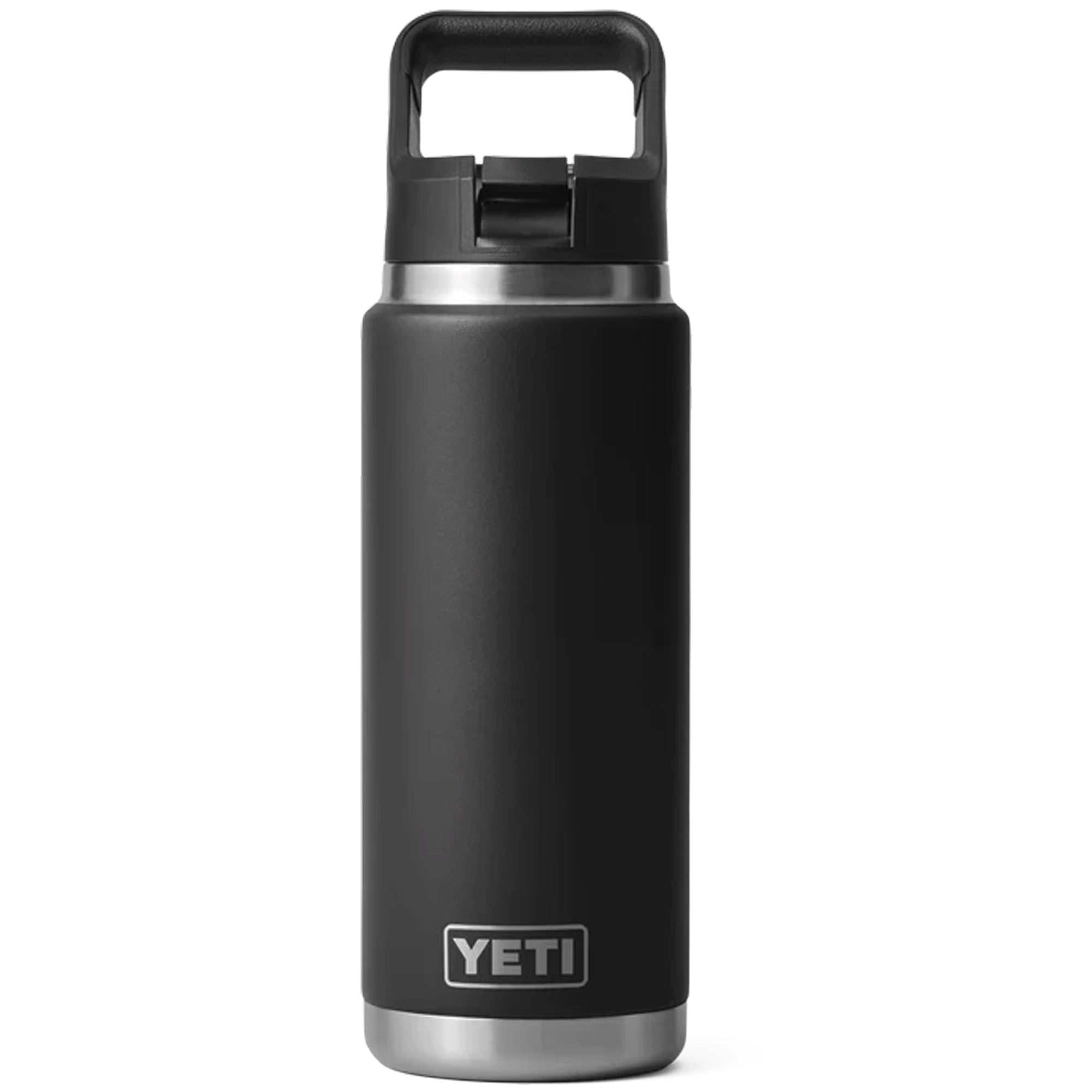 Yeti 26oz Rambler with Straw Cap - Black