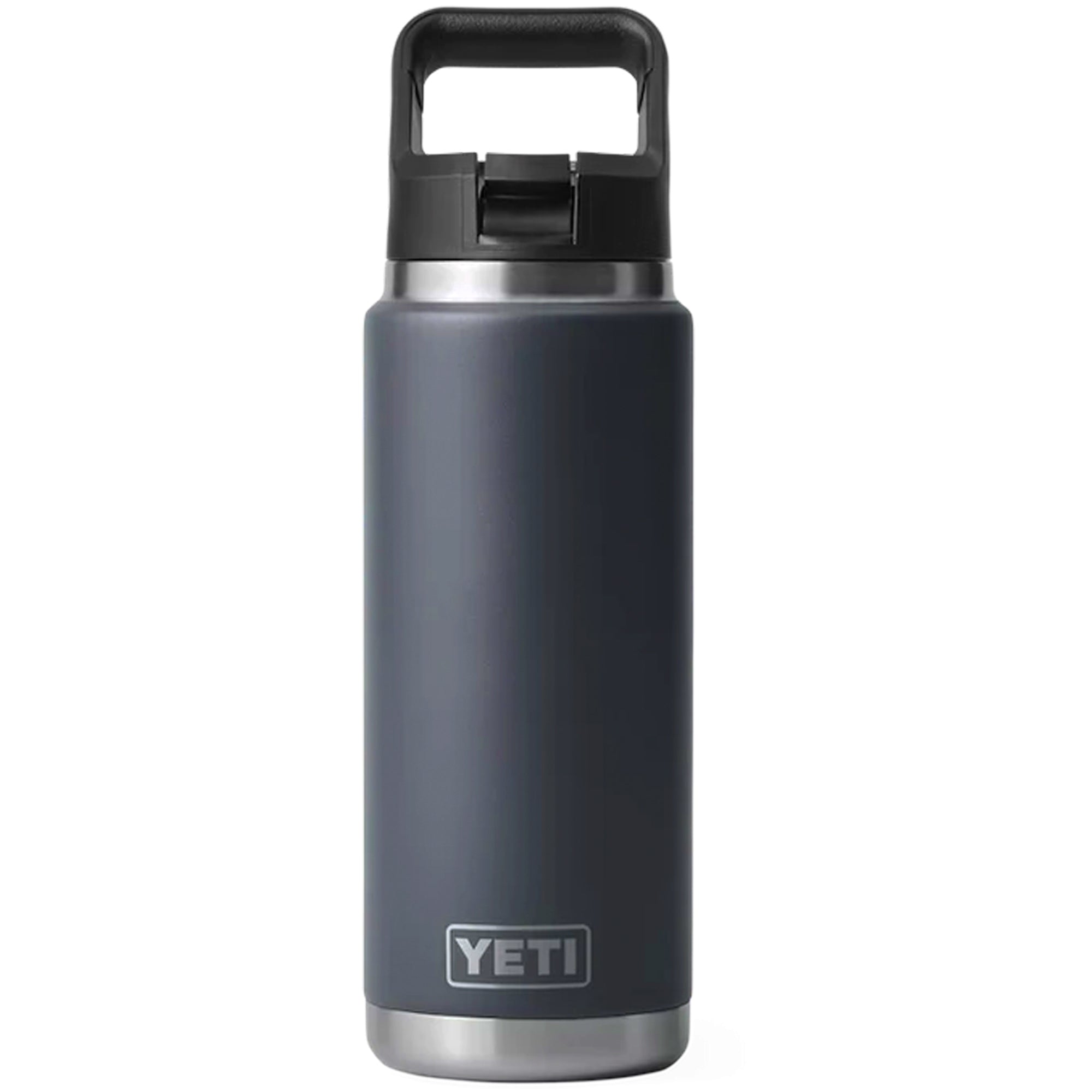Yeti 26oz Rambler with Straw Cap - Charcoal
