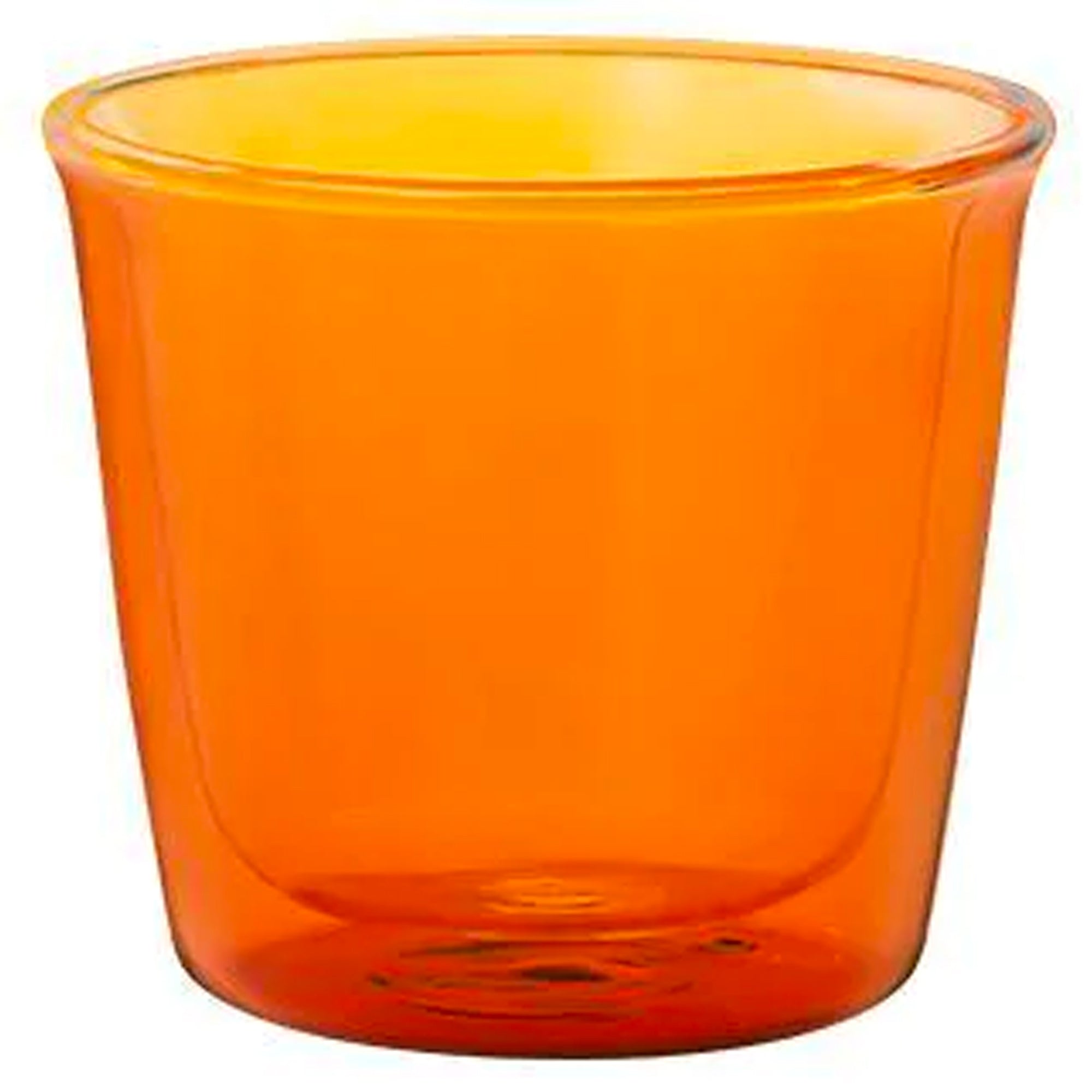 Kinto Europe Double Wall Glass 250ml - Cast Amber