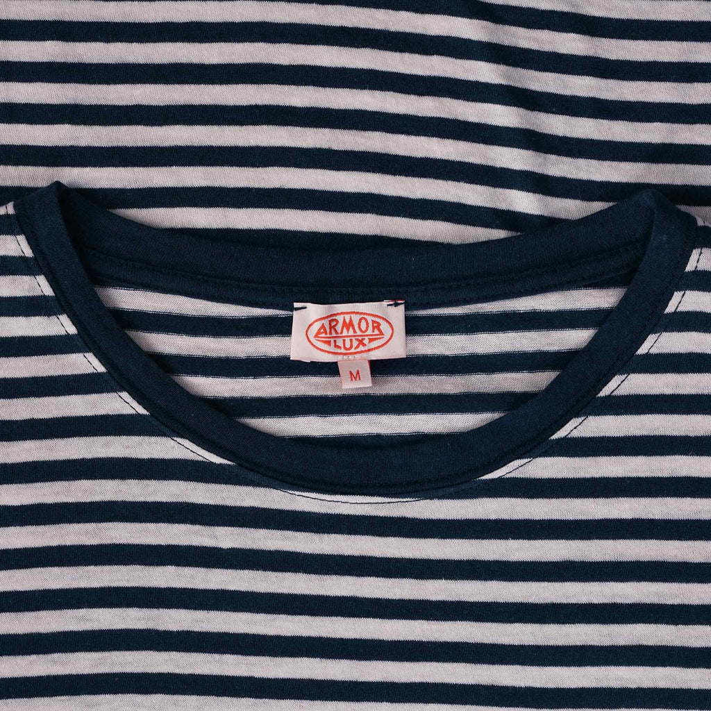 Armor Lux Striped Heritage T-Shirt - Marine