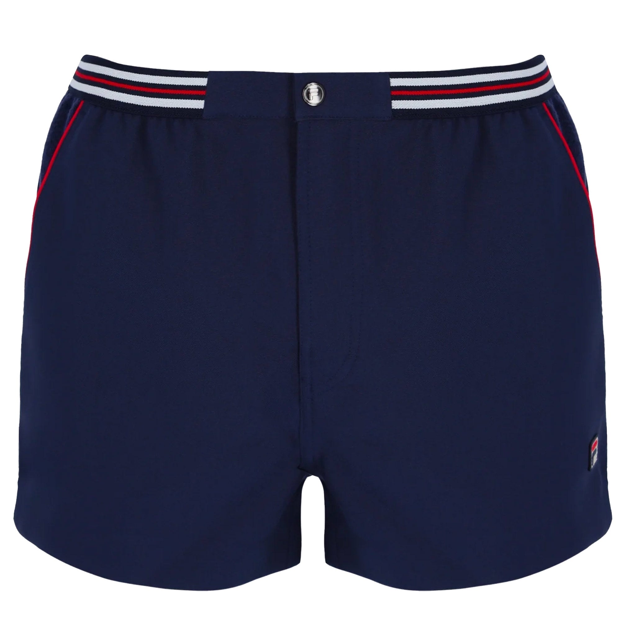 Hightide 4 Terry Pocket Stripe Shorts - Fila Navy