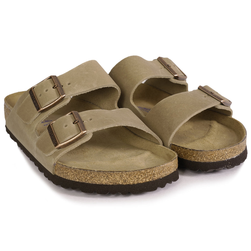 Birkenstock Womens Arizona Soft Footbed - Tobacco Brown