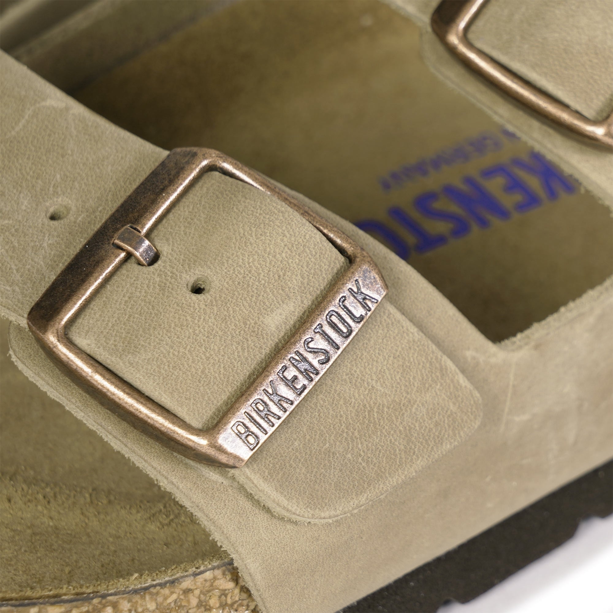 Birkenstock Womens Arizona Soft Footbed - Tobacco Brown