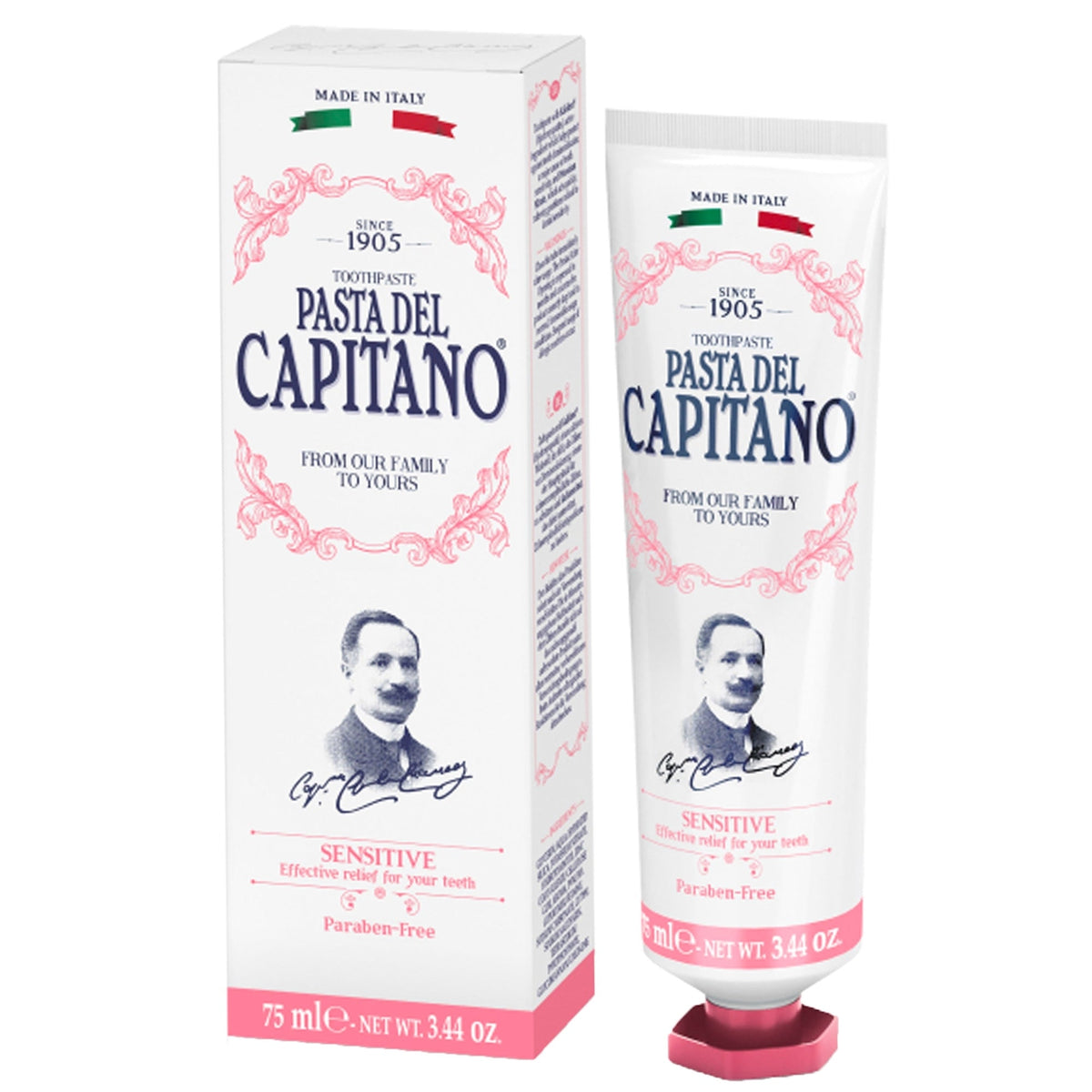 Pasta Del Capitano Sensitive Toothpaste - 75ml